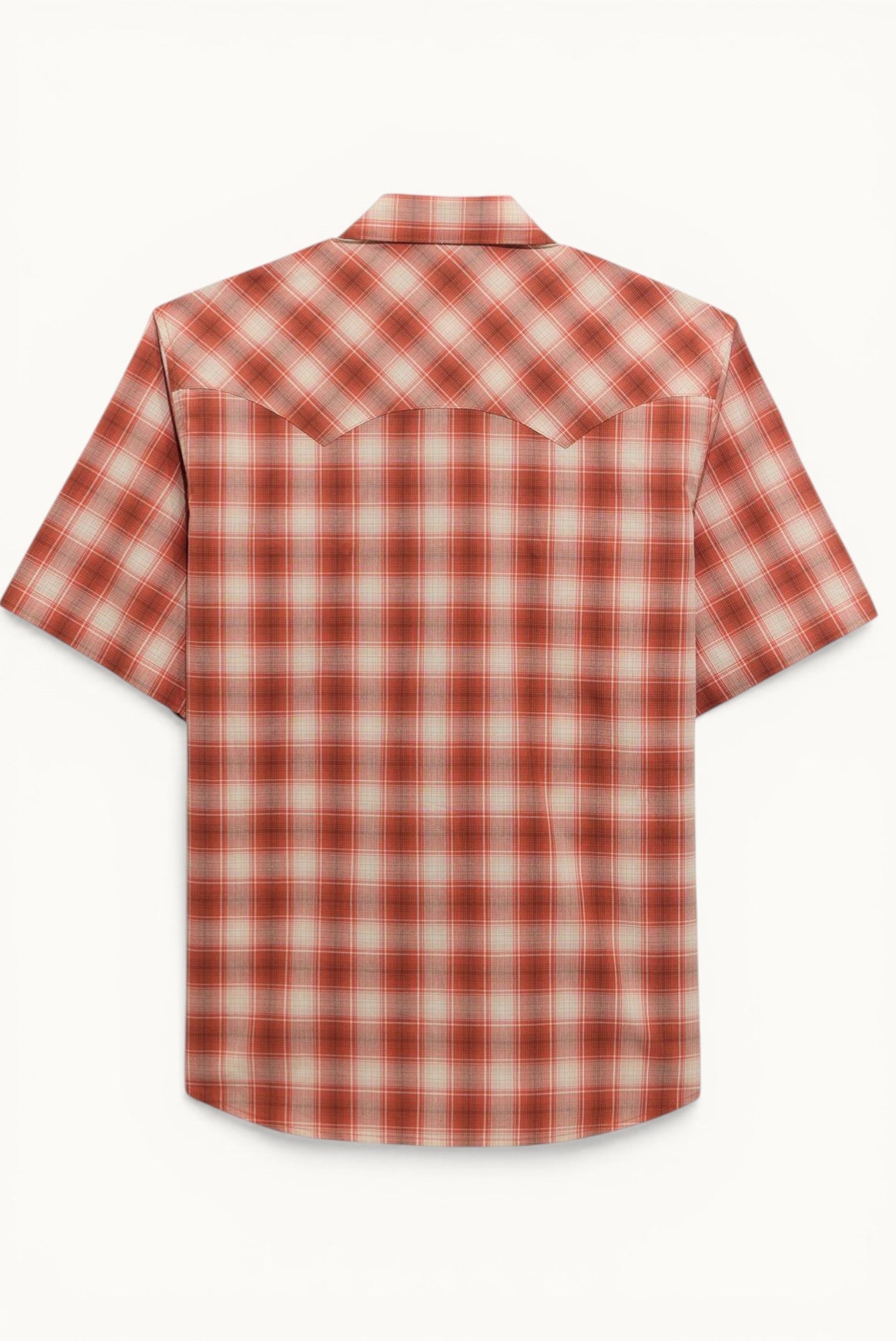 Men's Wrangler Retro Short Sleeve Sawtooth Pocket Western Snap Shirt Wrangler