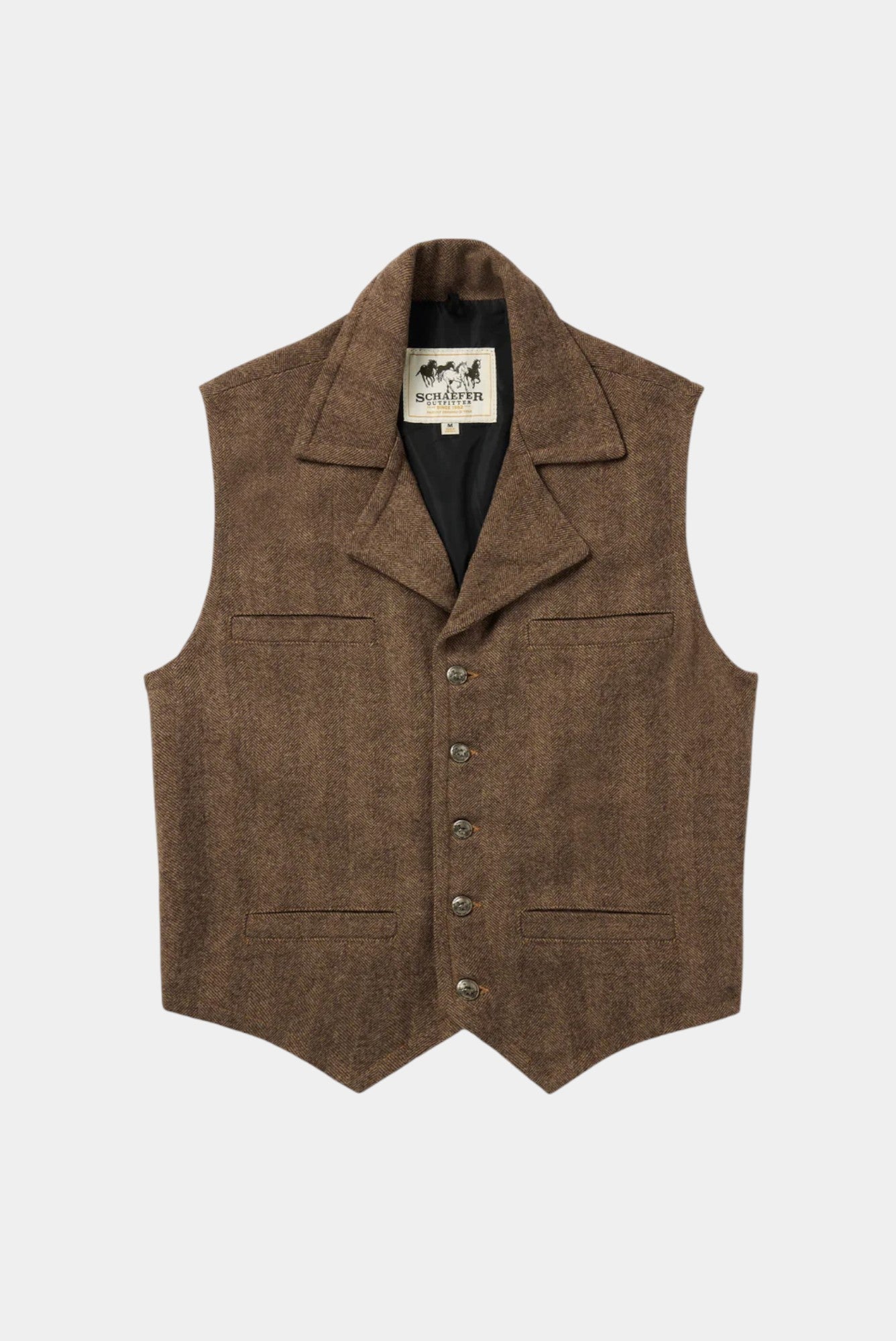 Cattle Baron Wool Vest Schaefer Outfitters
