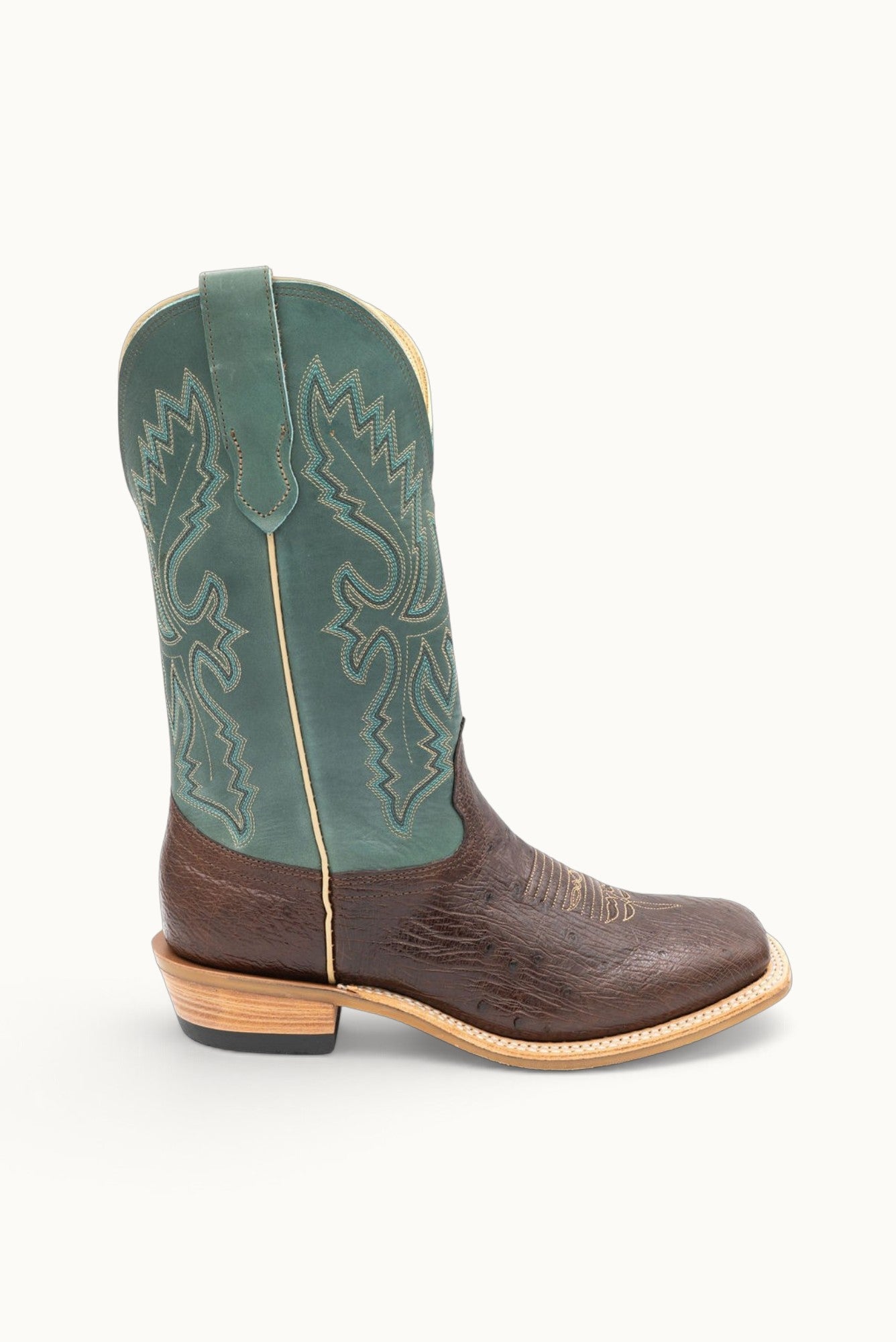 Smooth KT Ostrich Fenoglio Boot Co.