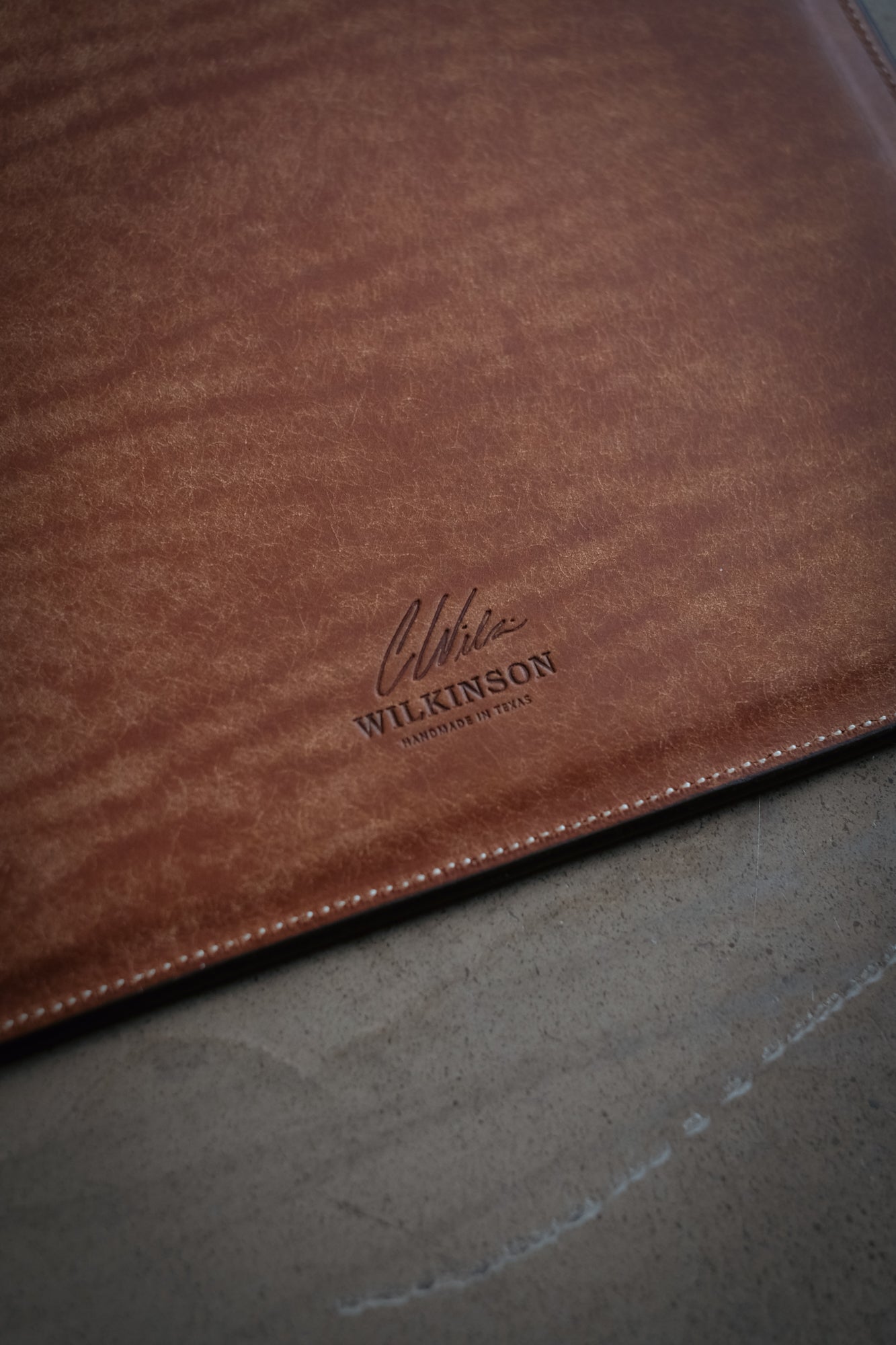 Custom 12.75 x 10.5 Large Western Portfolio Wilkinson