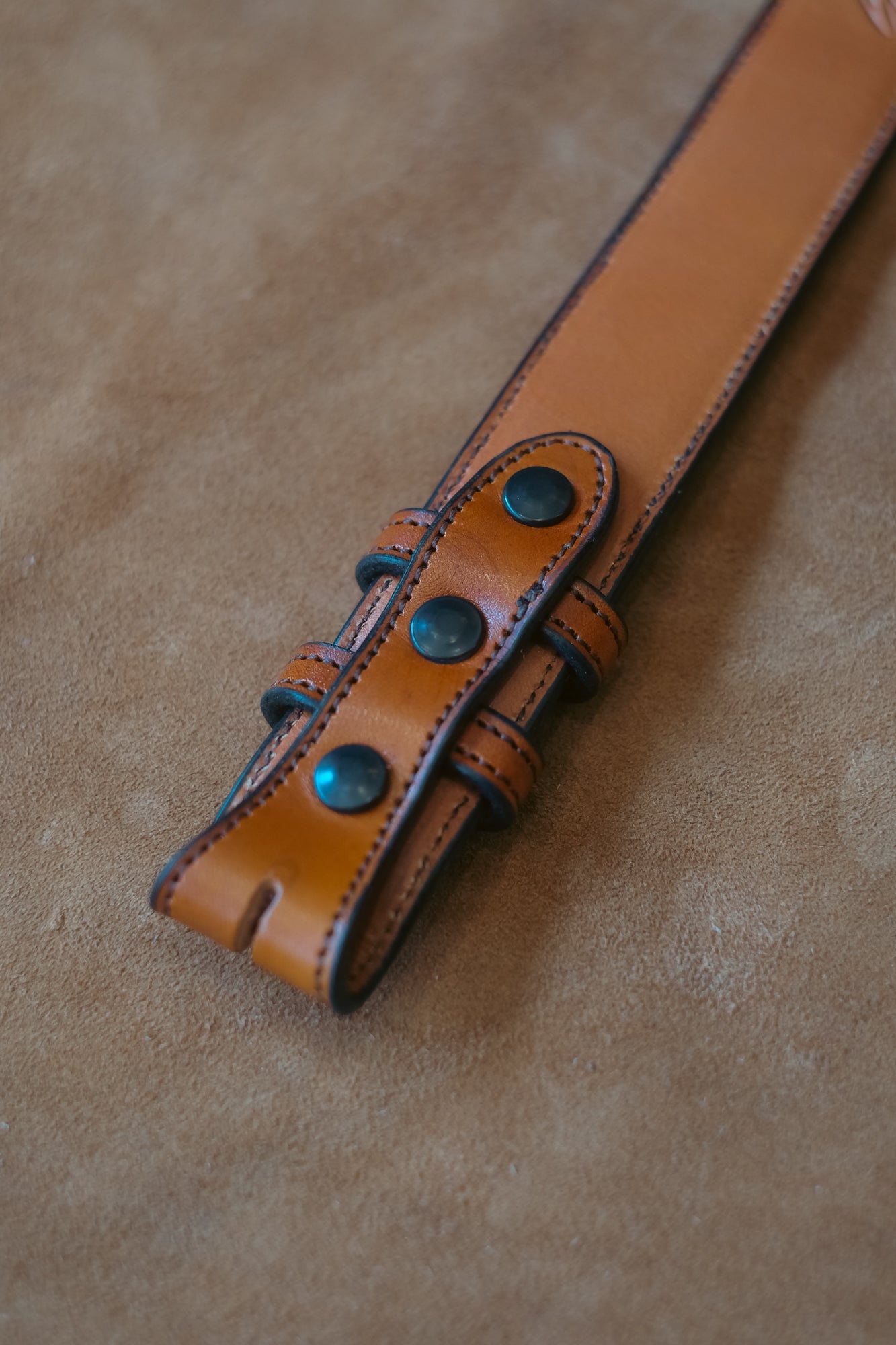 Custom Hand Tooled Belt | Floral #2 Wilkinson