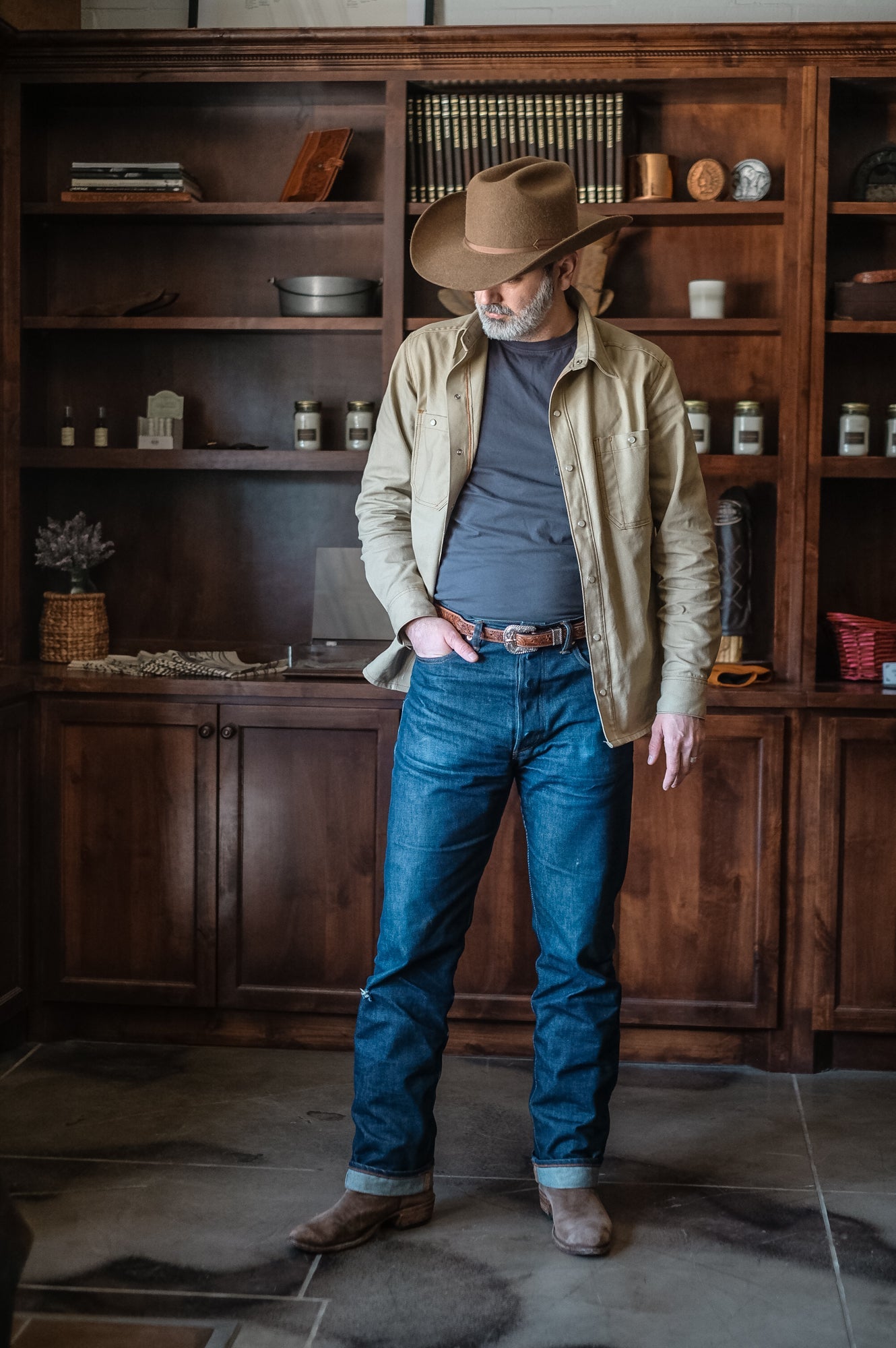 Wilkinson's Denim | 14oz Indigo Cone Mills Wilkinson's x Ciano Farmer