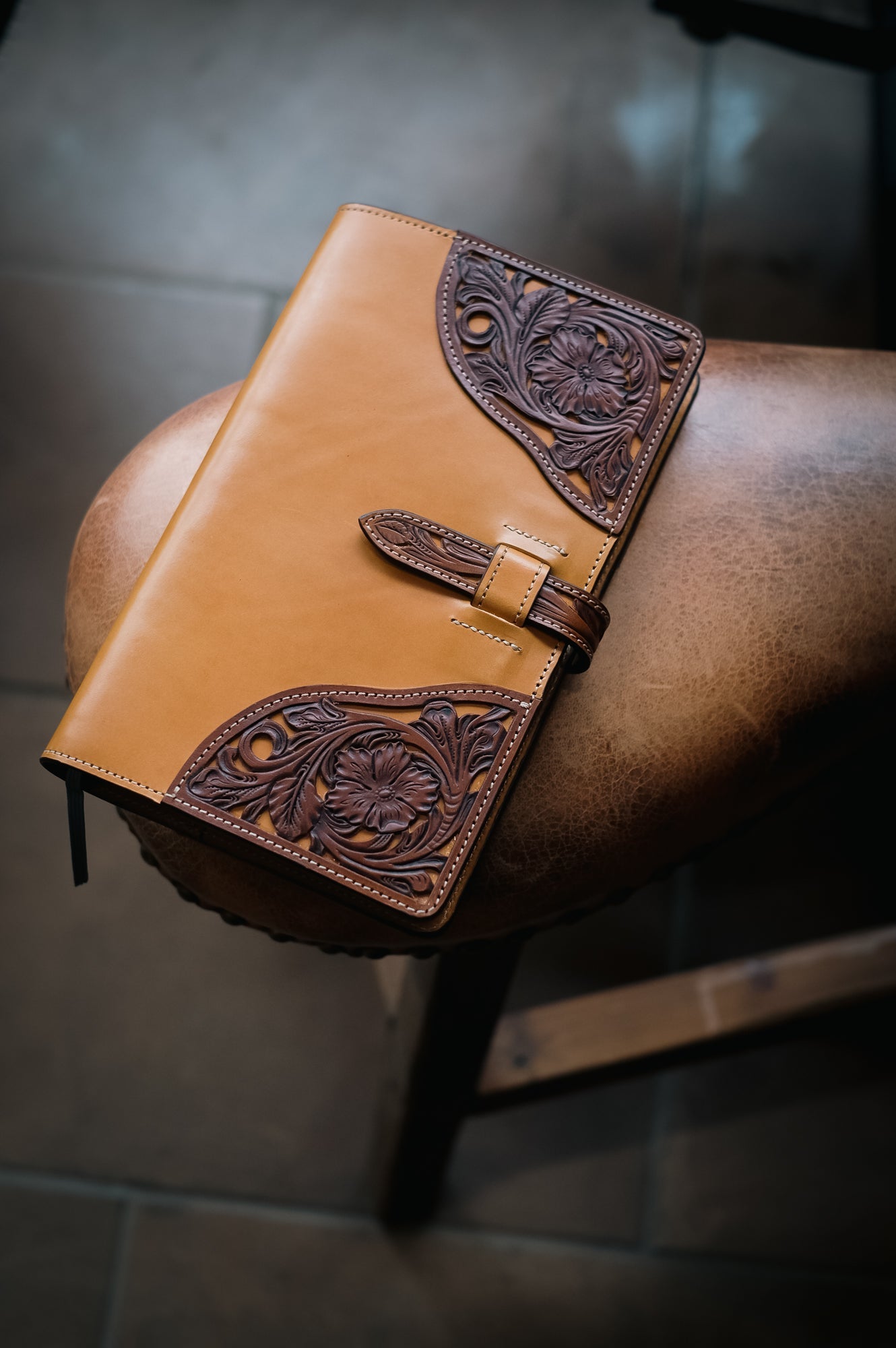 Custom 5x8 Western Notebook Cover Wilkinson