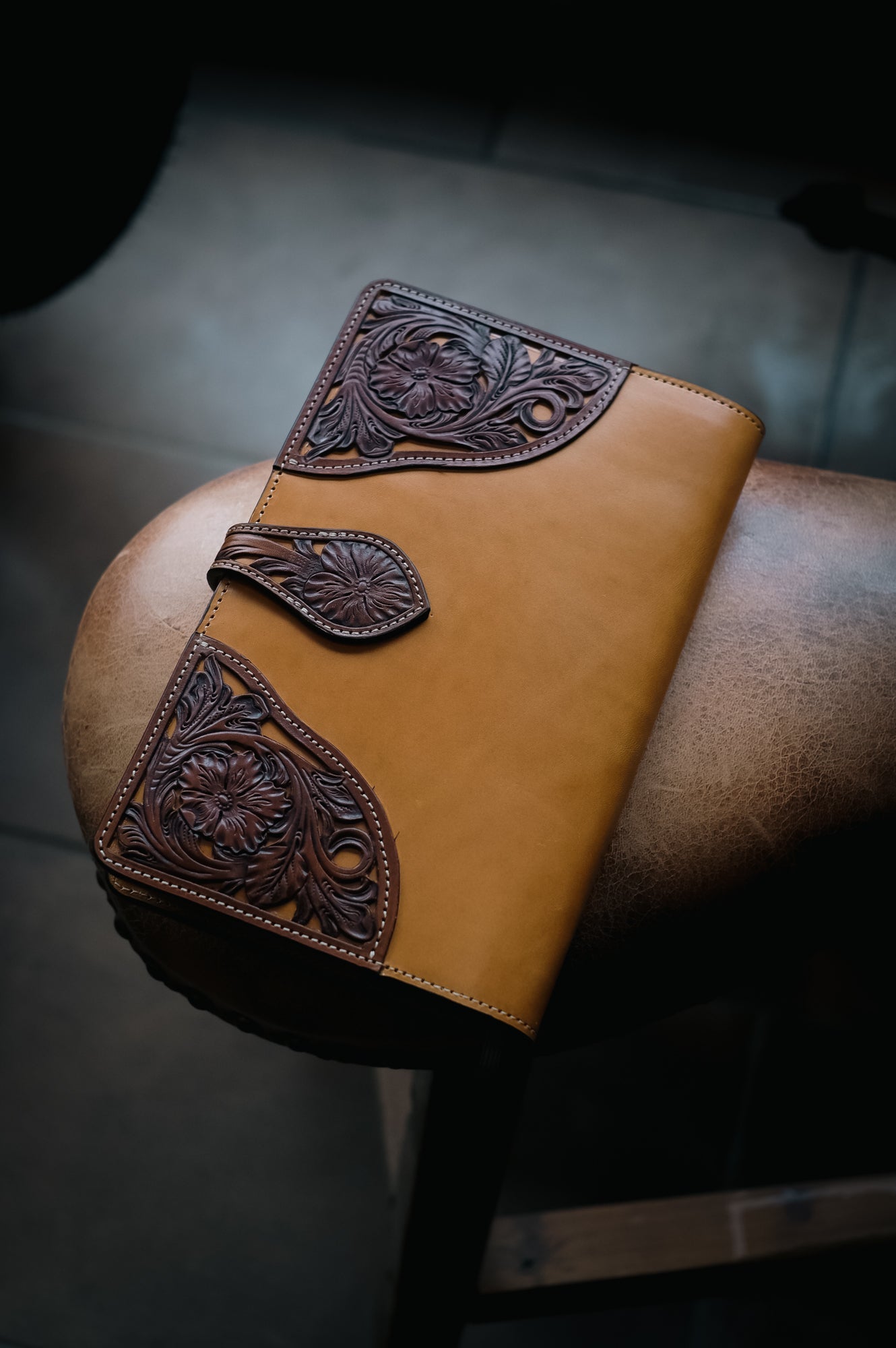 Custom 5x8 Western Notebook Cover Wilkinson