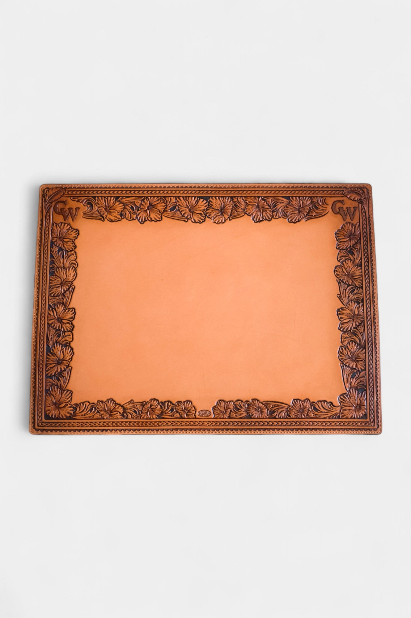 Western Leather Desk Mat