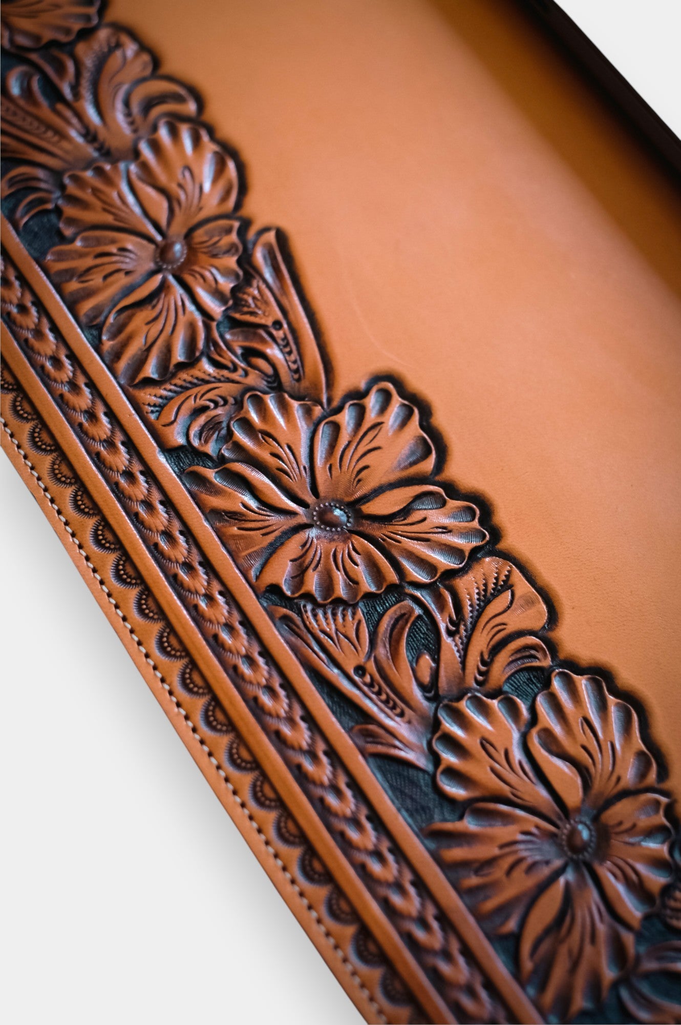 Western Leather Desk Mat