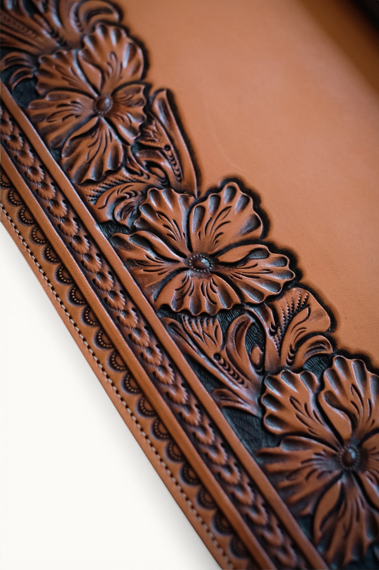 Western Leather Desk Mat