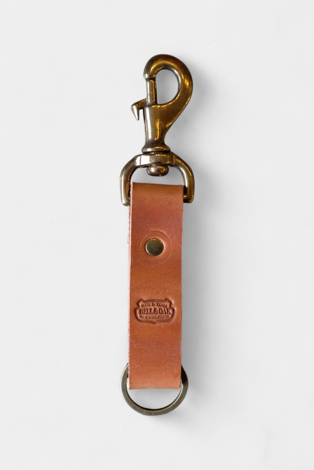 Key Clip Bell & Oak