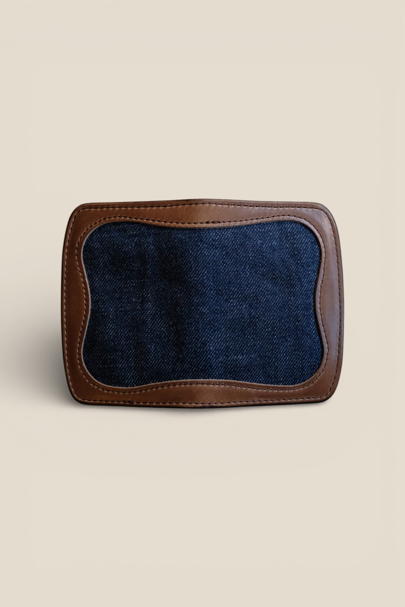 Elm Wallet + Cone Mills Denim Inlay Bell & Oak