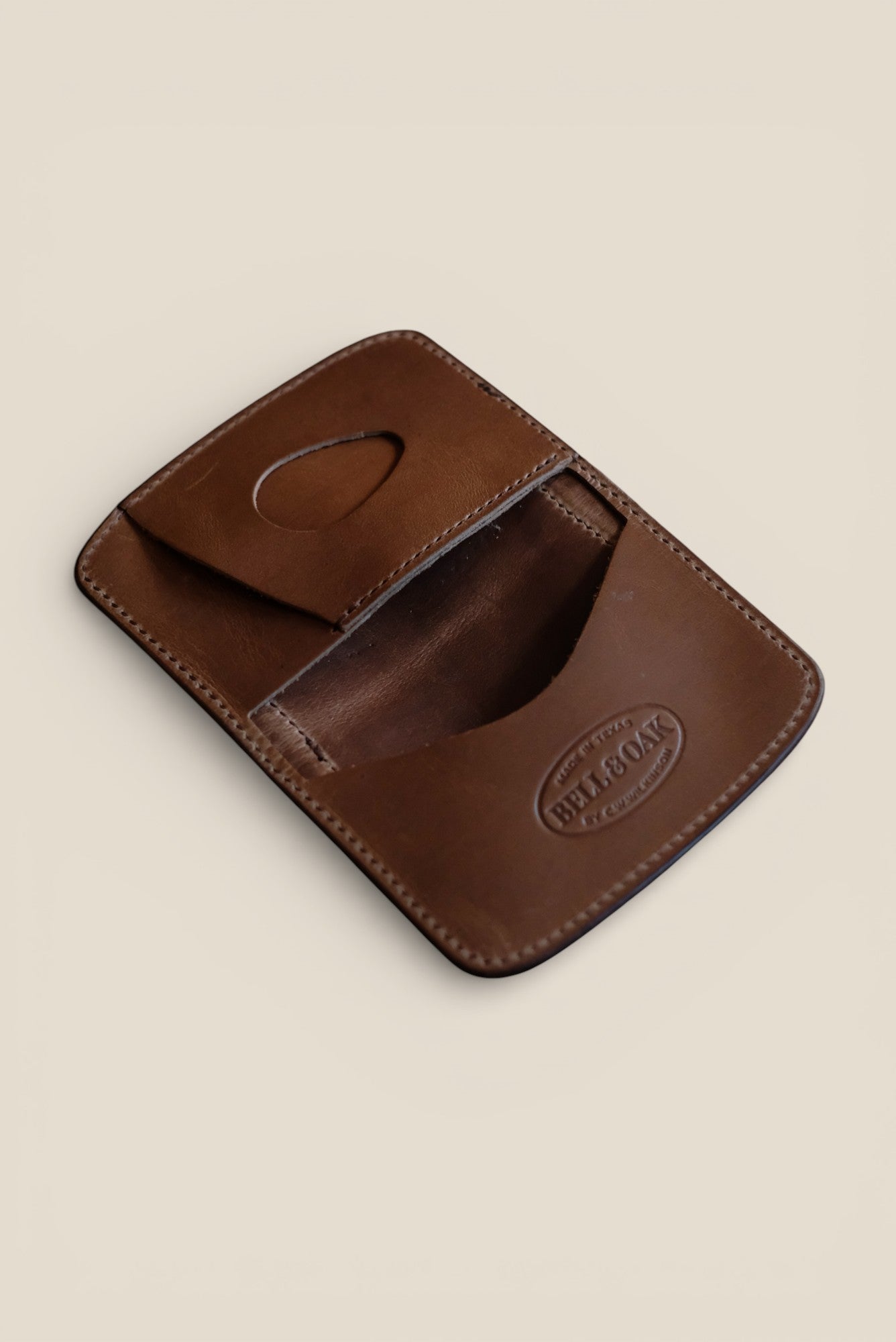 Elm Wallet + Cone Mills Denim Inlay Bell & Oak
