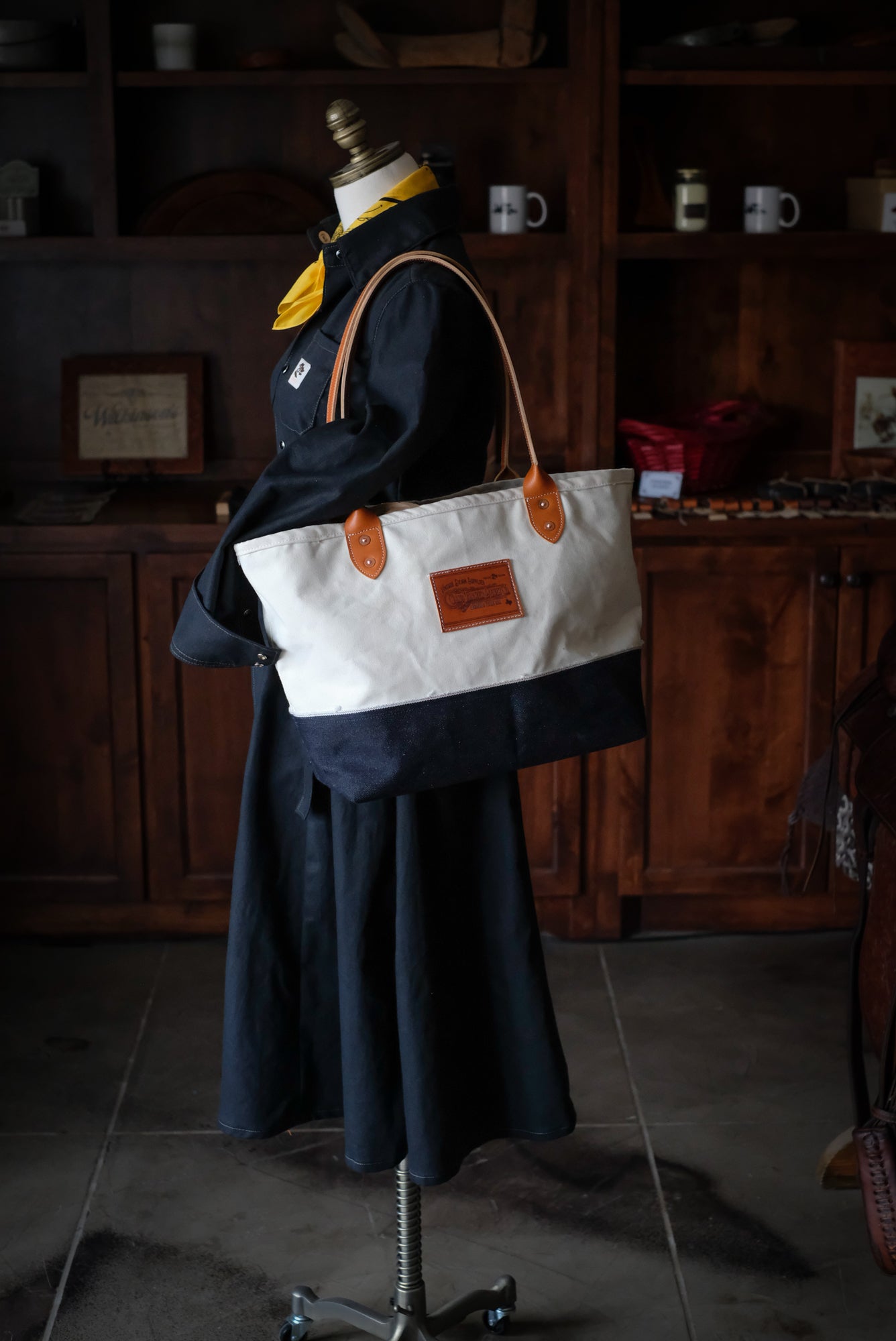 Canvas & Denim Tote Bag Wilkinson's x Ciano Farmer