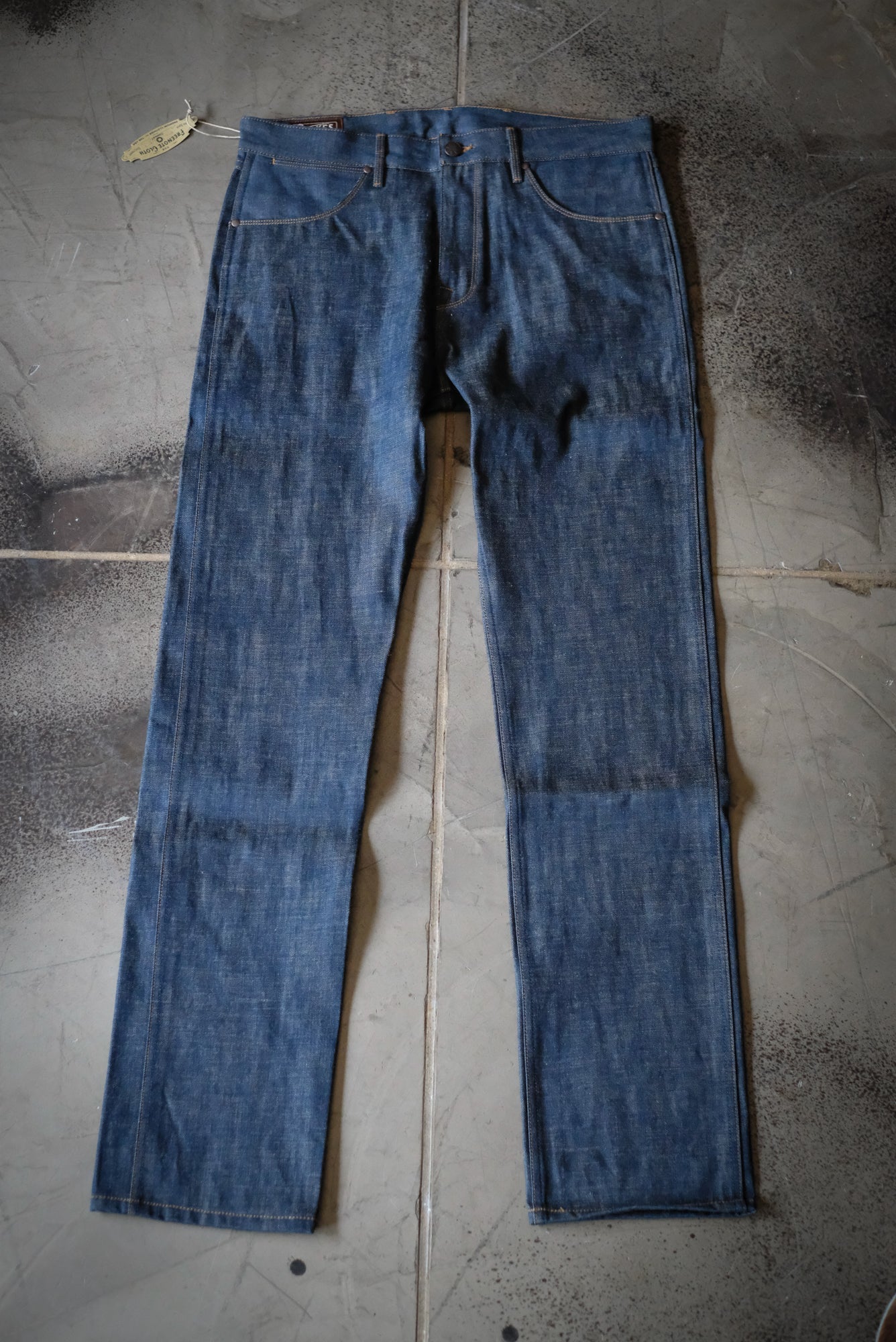 Wilkes Western | 13oz Natural Indigo Denim Freenote Cloth