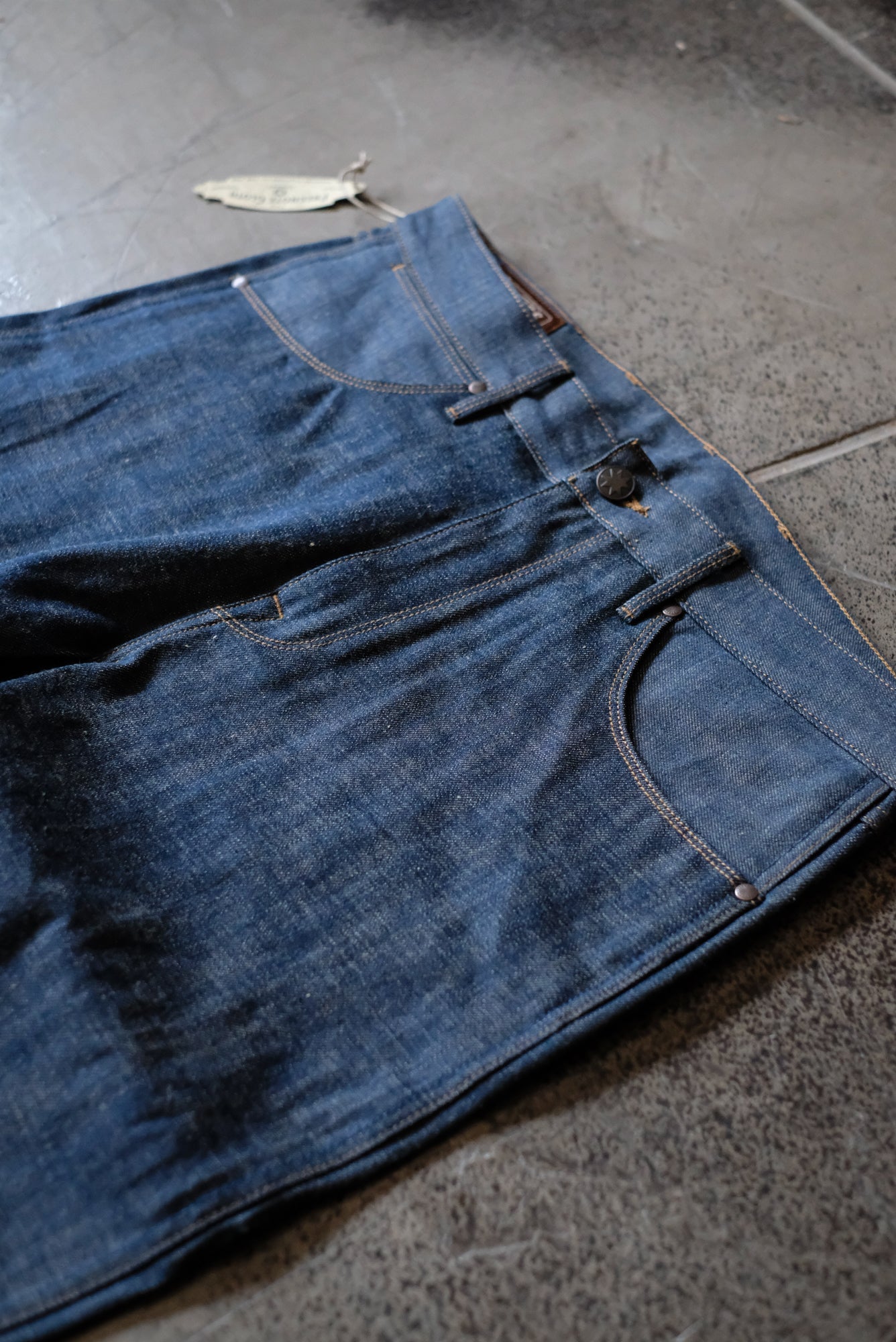Wilkes Western | 13oz Natural Indigo Denim Freenote Cloth