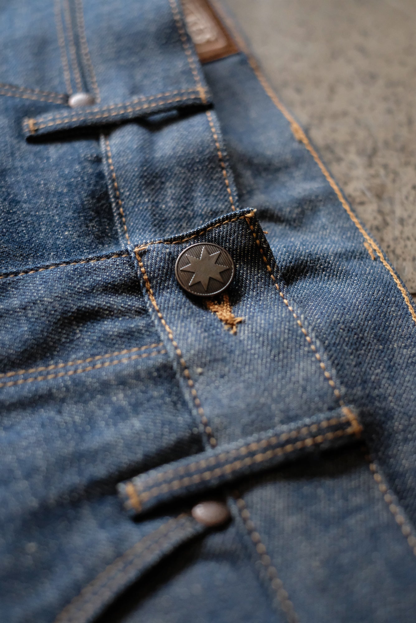 Wilkes Western | 13oz Natural Indigo Denim Freenote Cloth