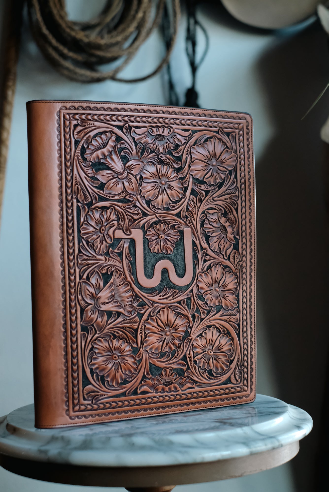 Custom 12.75 x 10.5 Large Western Portfolio Wilkinson
