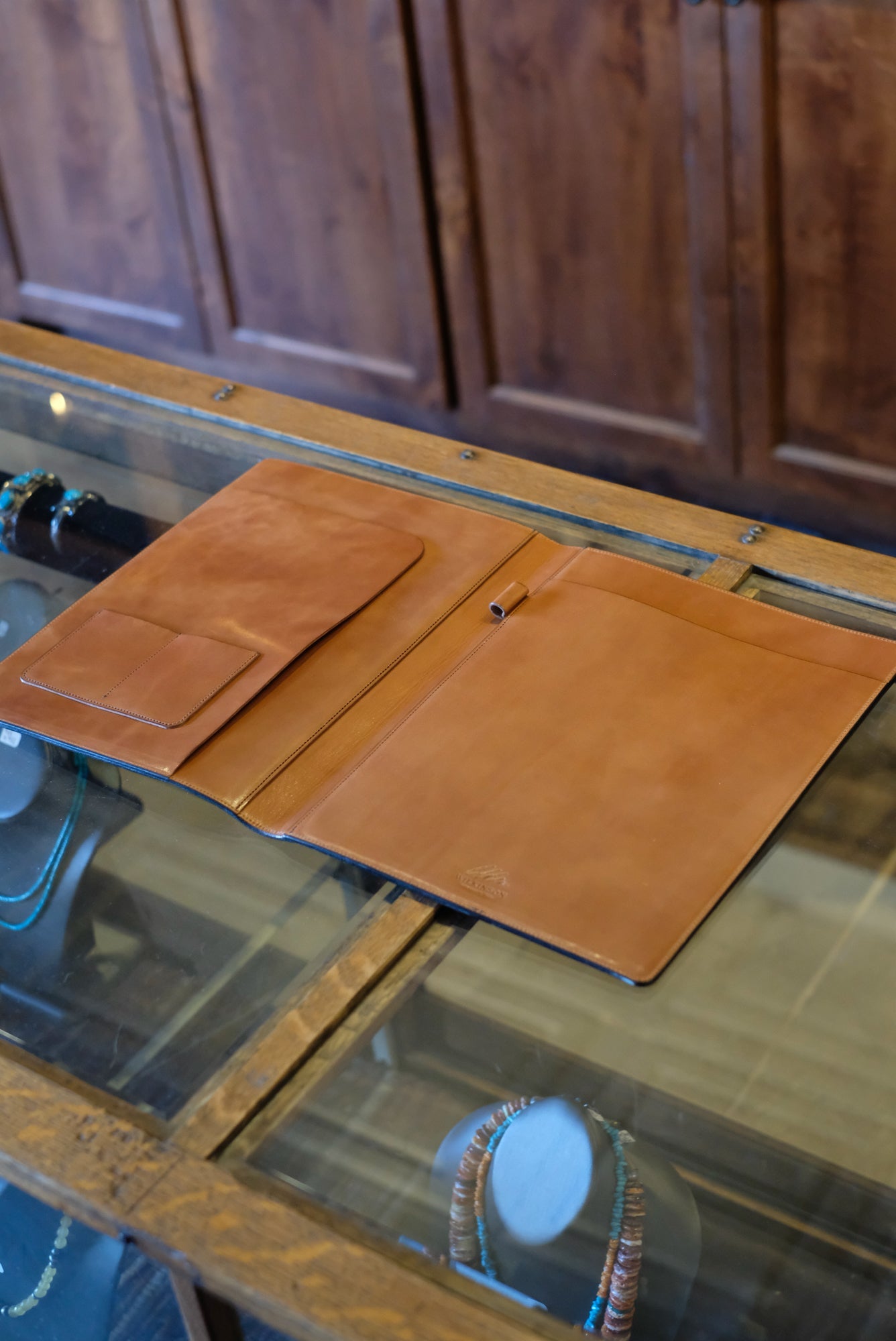 Custom 12.75 x 10.5 Large Western Portfolio Wilkinson