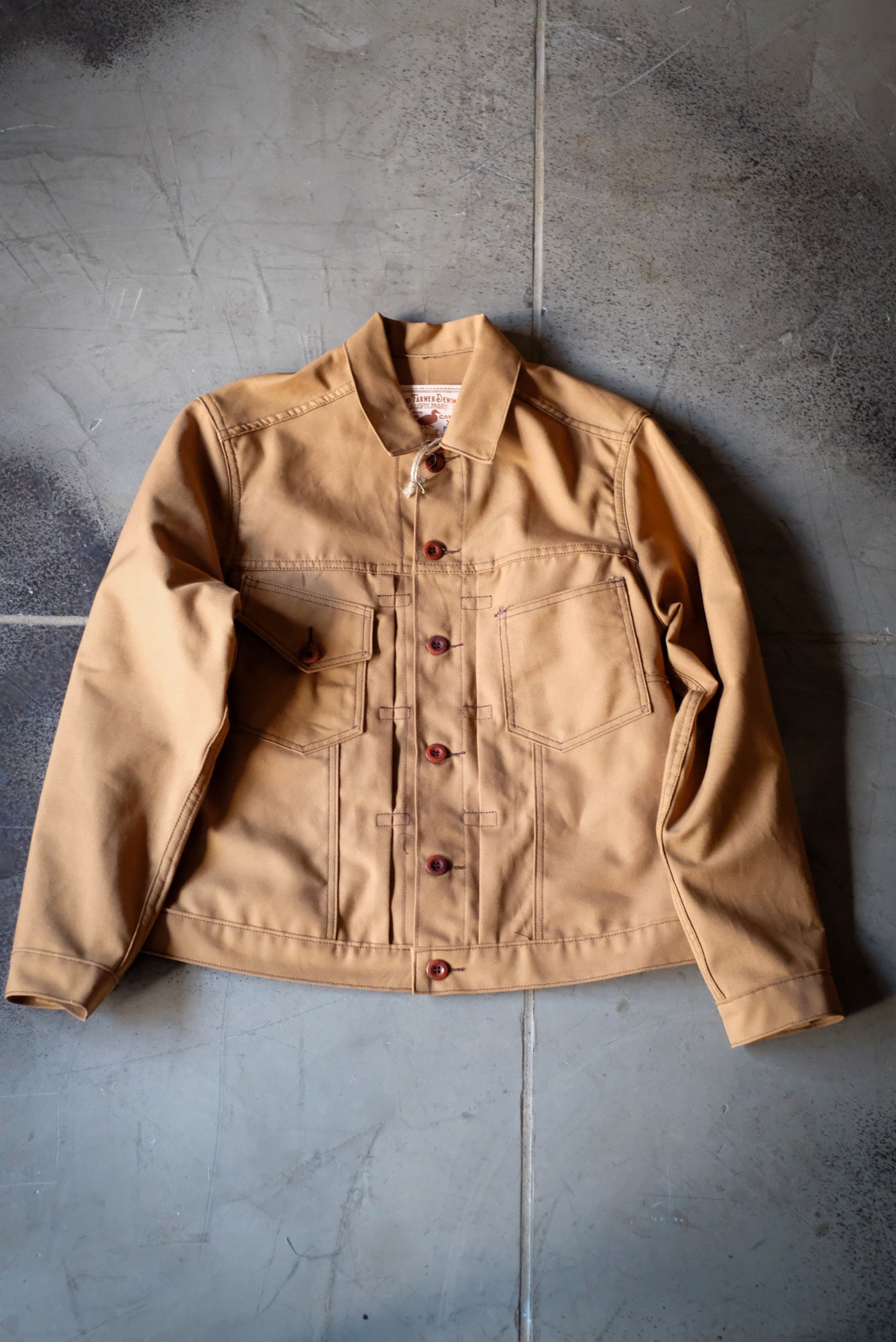 Field Hand Jacket | 10oz Duck Canvas Ciano Farmer