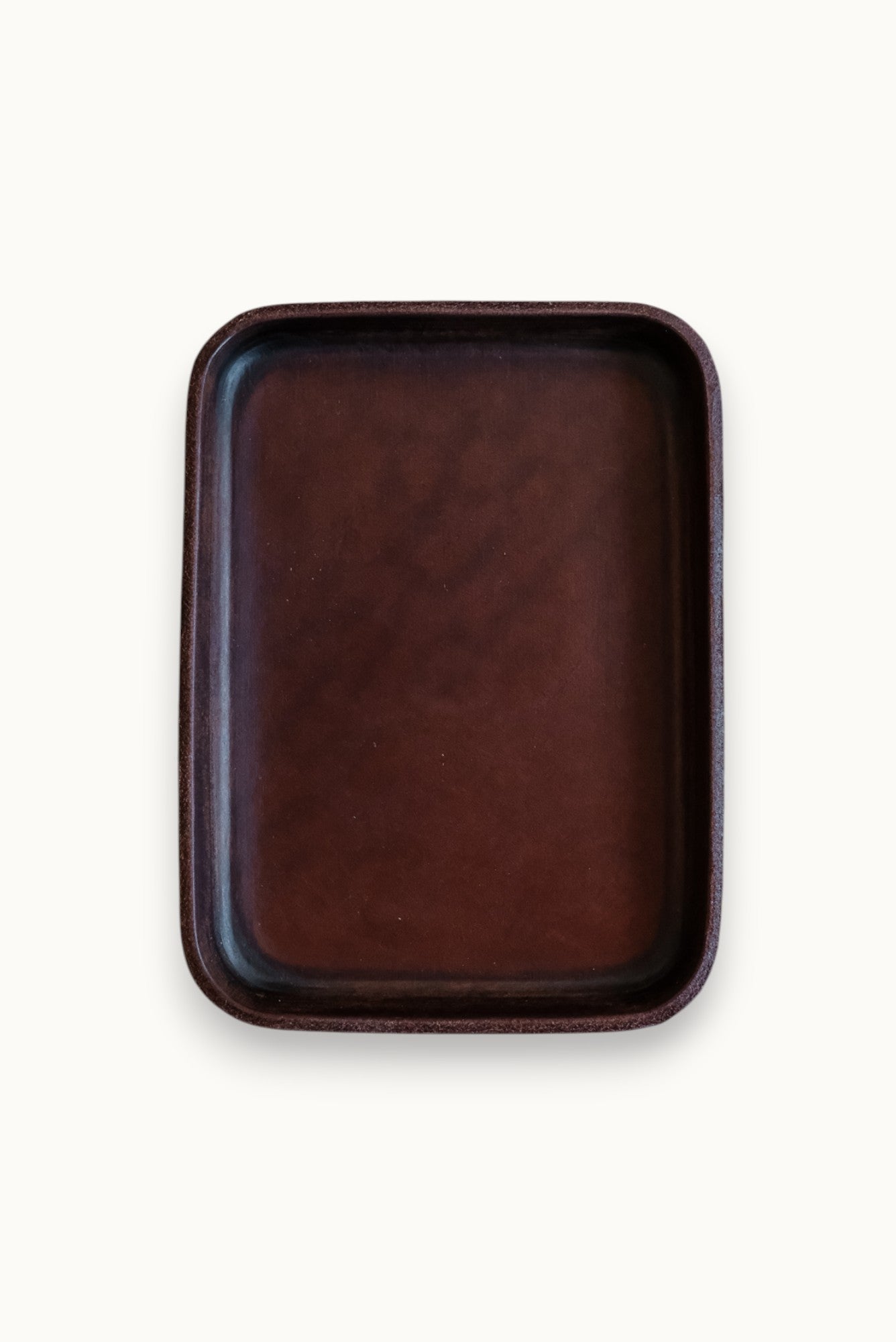 Molded Leather Tray Wilkinson