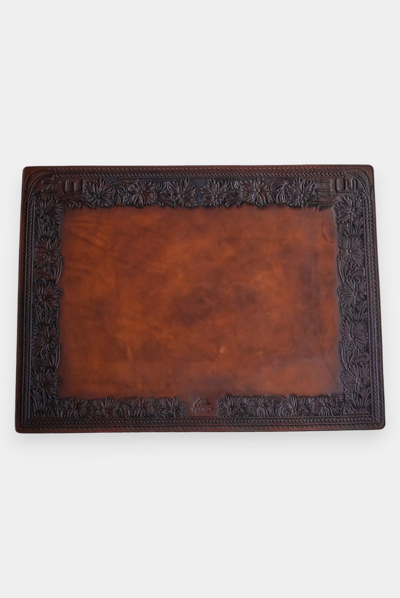 Western Leather Desk Mat