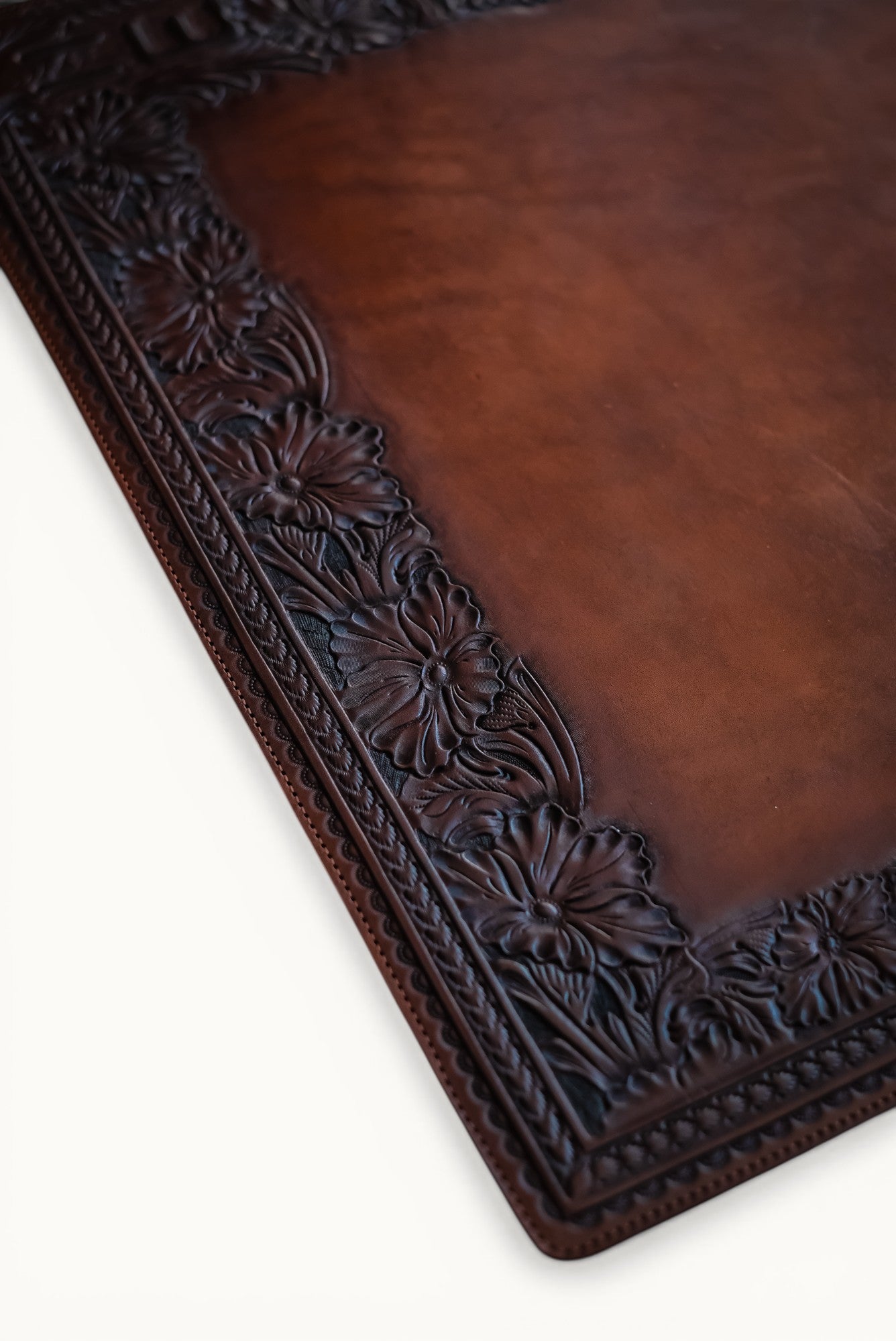 Western Leather Desk Mat