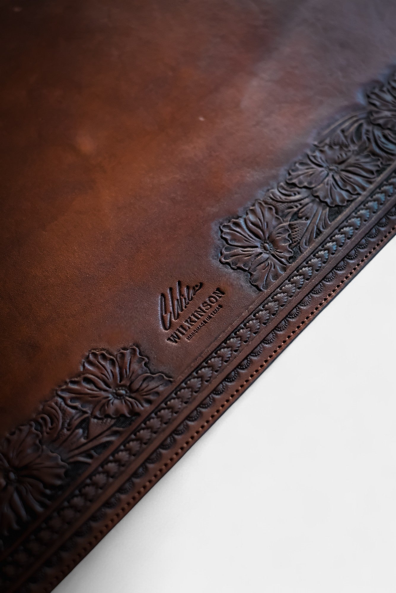 Western Leather Desk Mat