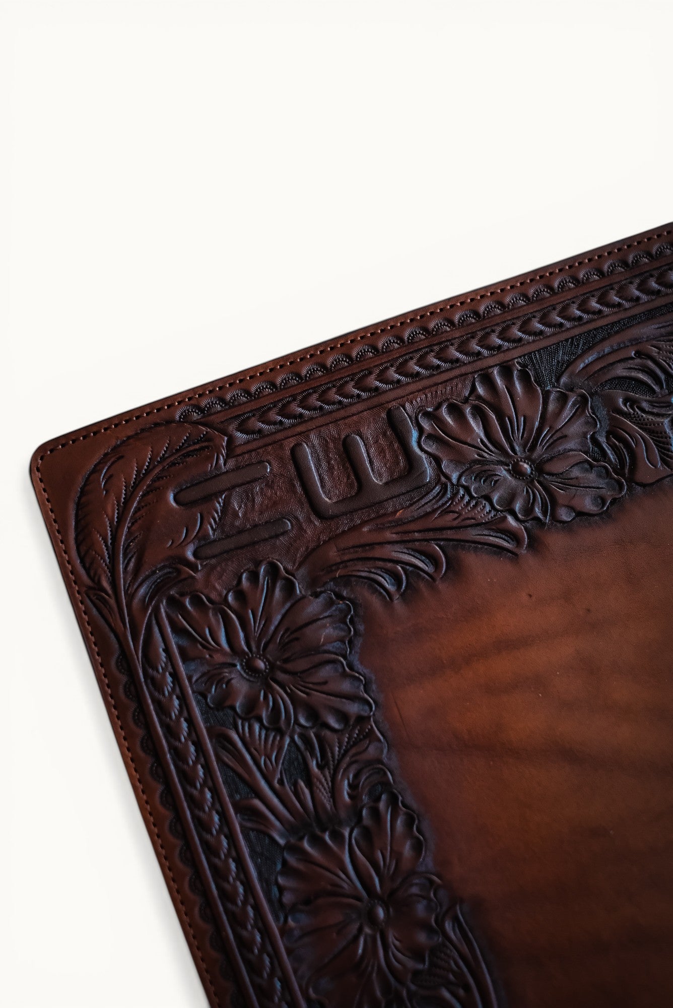 Western Leather Desk Mat
