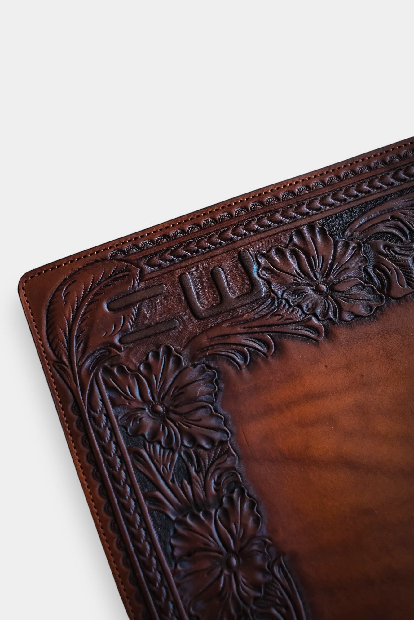 Western Leather Desk Mat