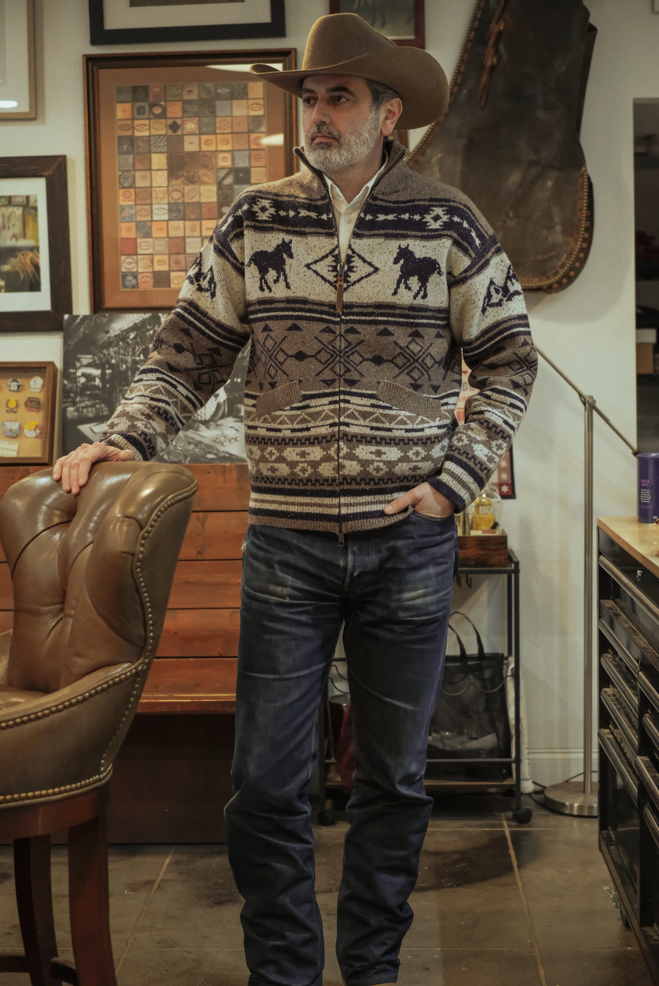 Fireside Full Zip Sweater