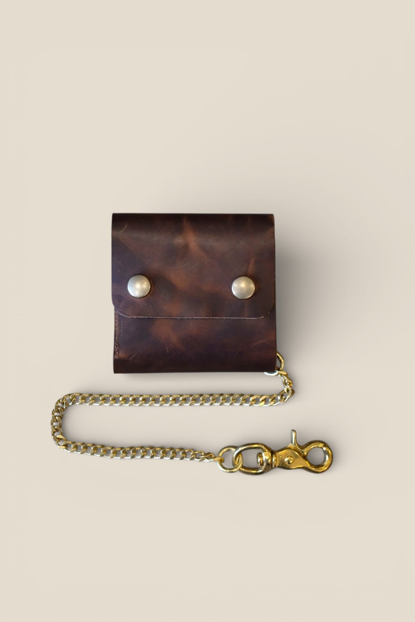 Chain Wallet Bell & Oak