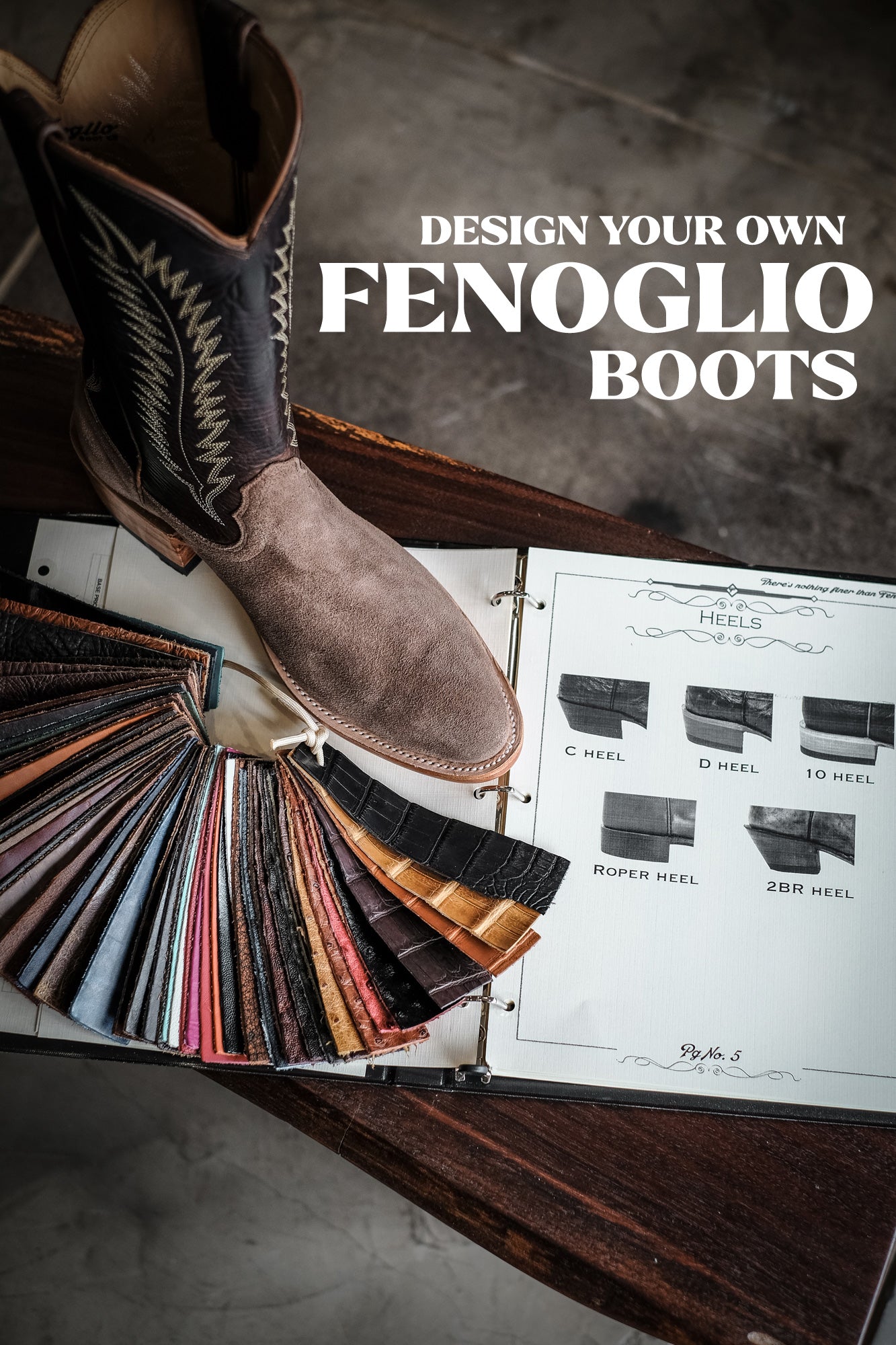 Boot Making Custom Cowboy Boot Makers Fenoglio Boots Design Your Own