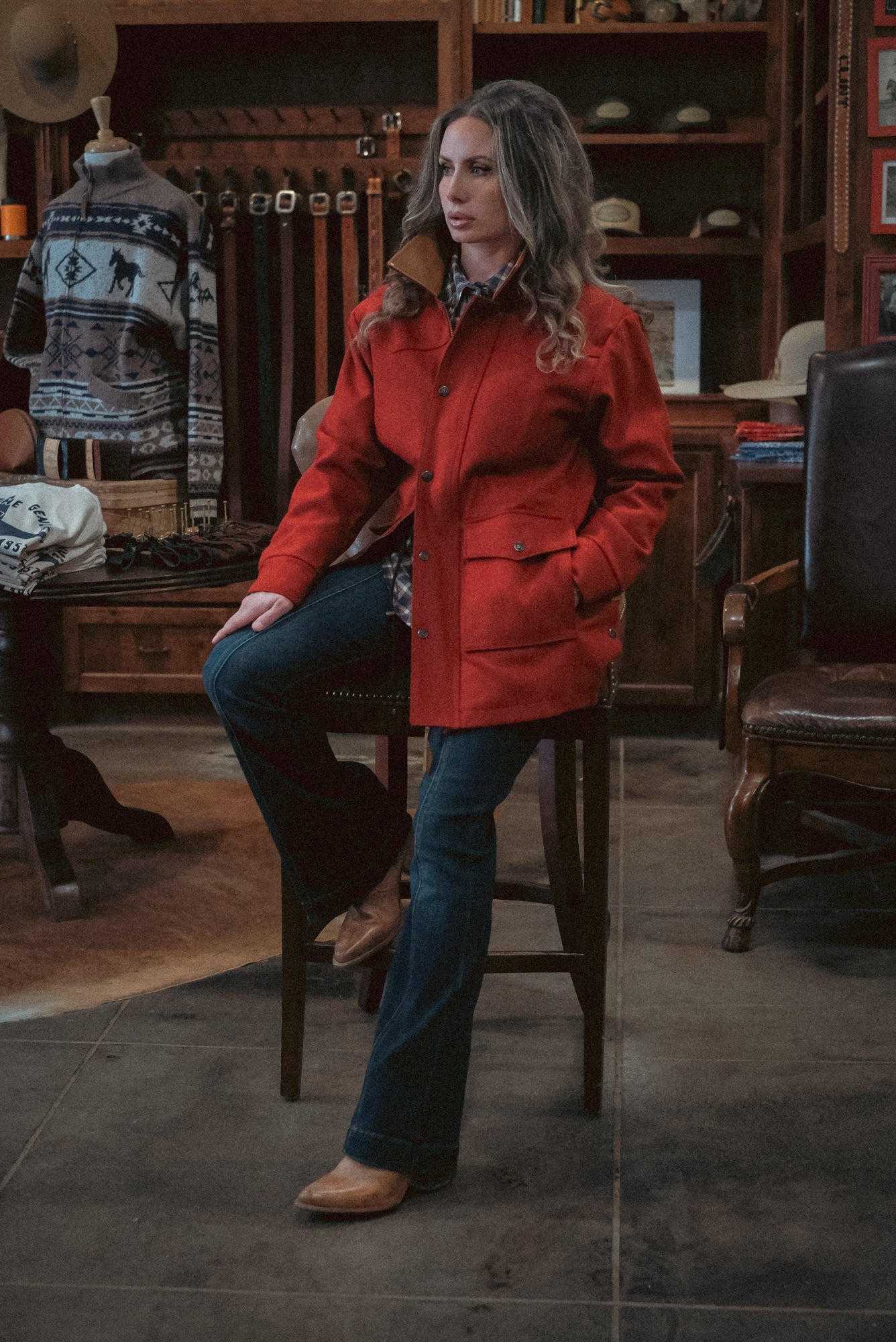 Women's Wool Big Country Rancher Schaefer Outfitters