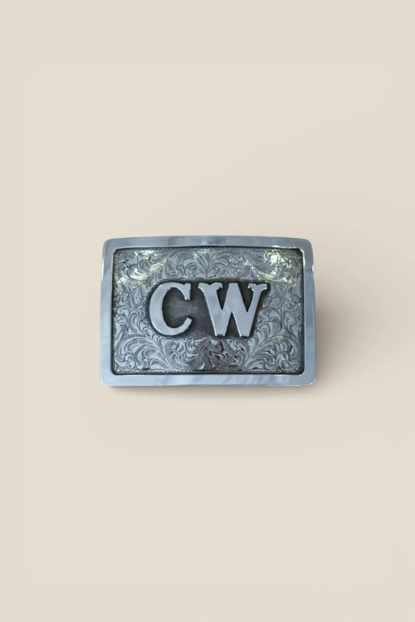 Custom Trophy Buckle 1-1/2"