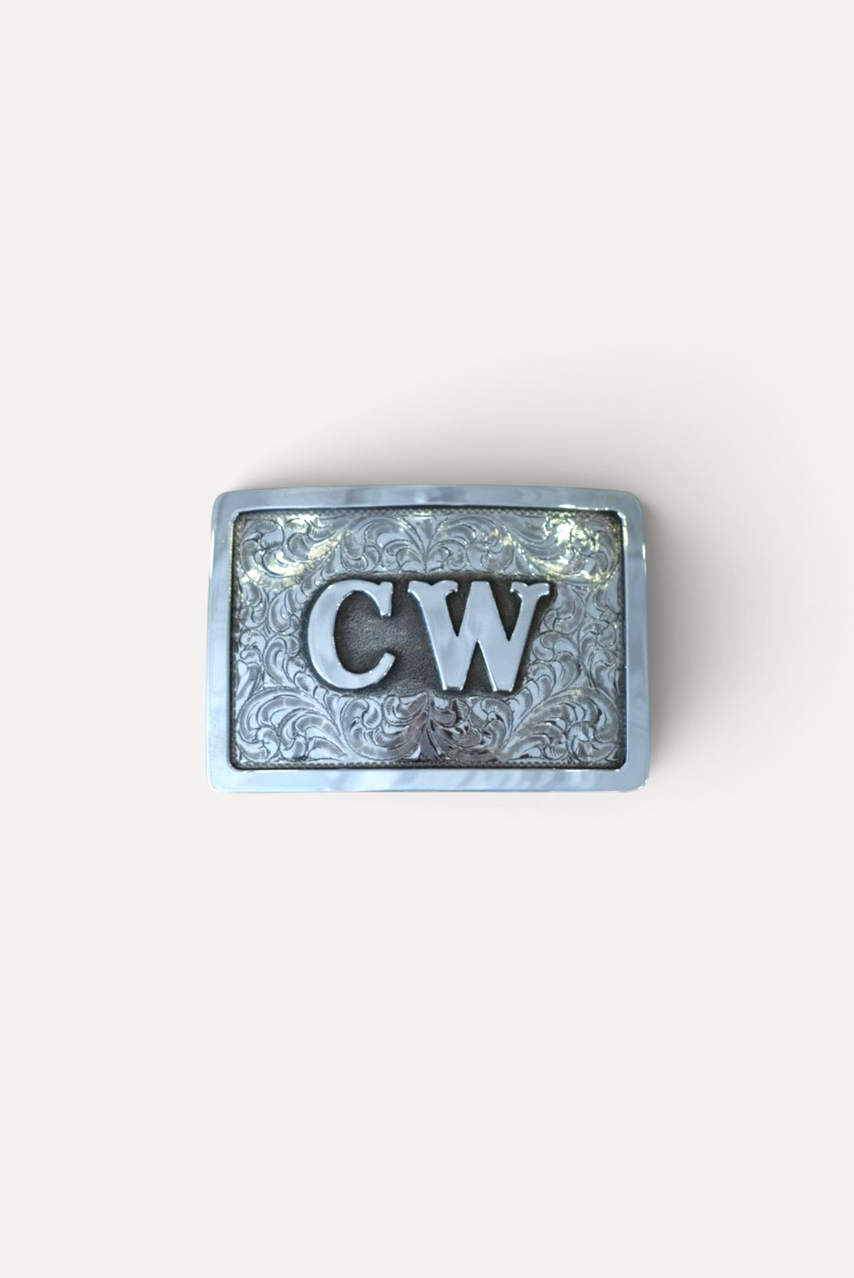 Personalized Trophy Buckle 1-1/2" Wilkinson