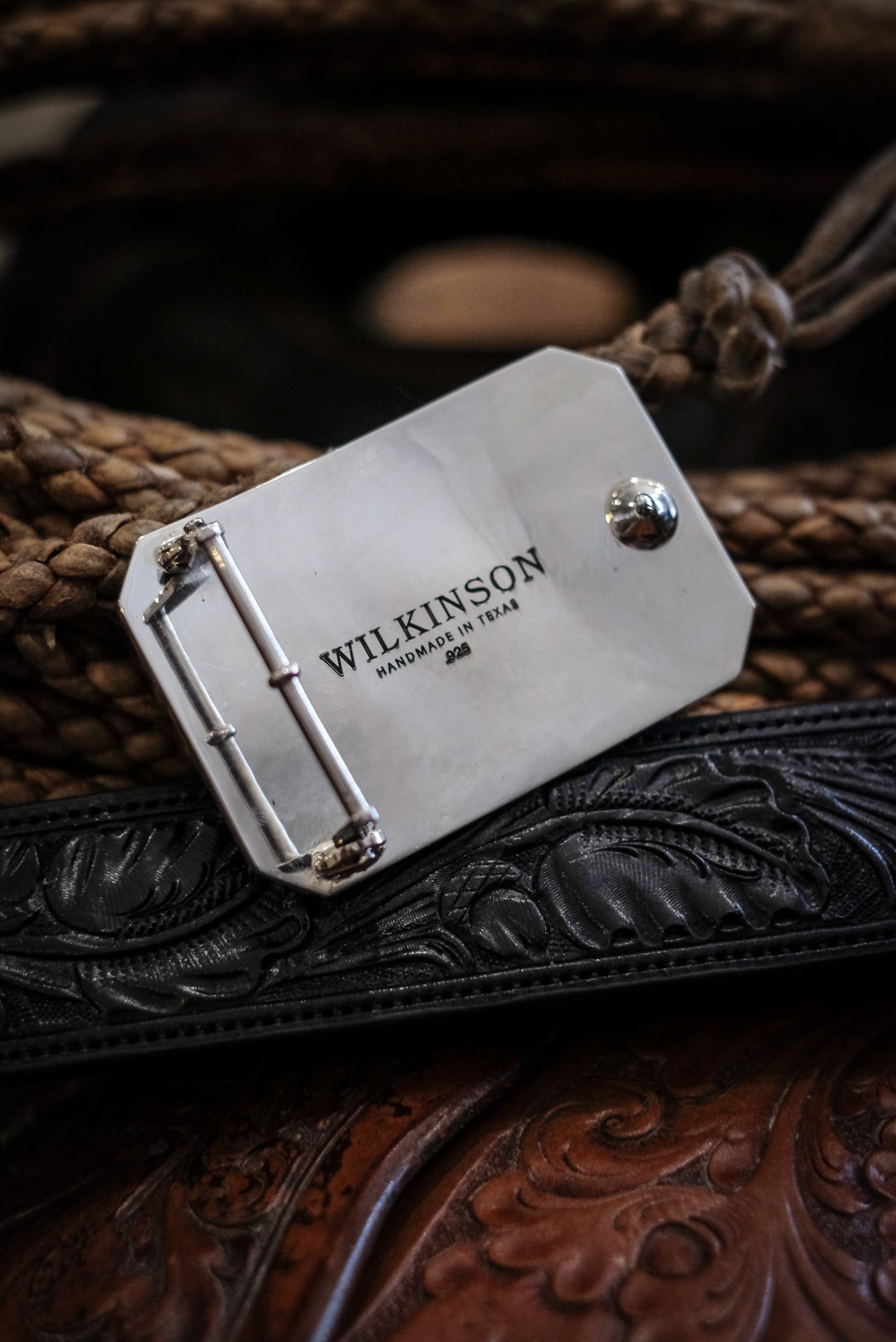 Longhorn Trophy Buckle 1-1/2" Wilkinson
