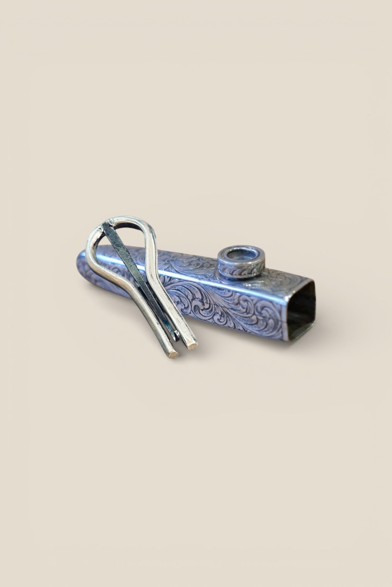 Sterling Silver Kazoo & Harp — by Laddan Ledbetter Laddan Ledbetter