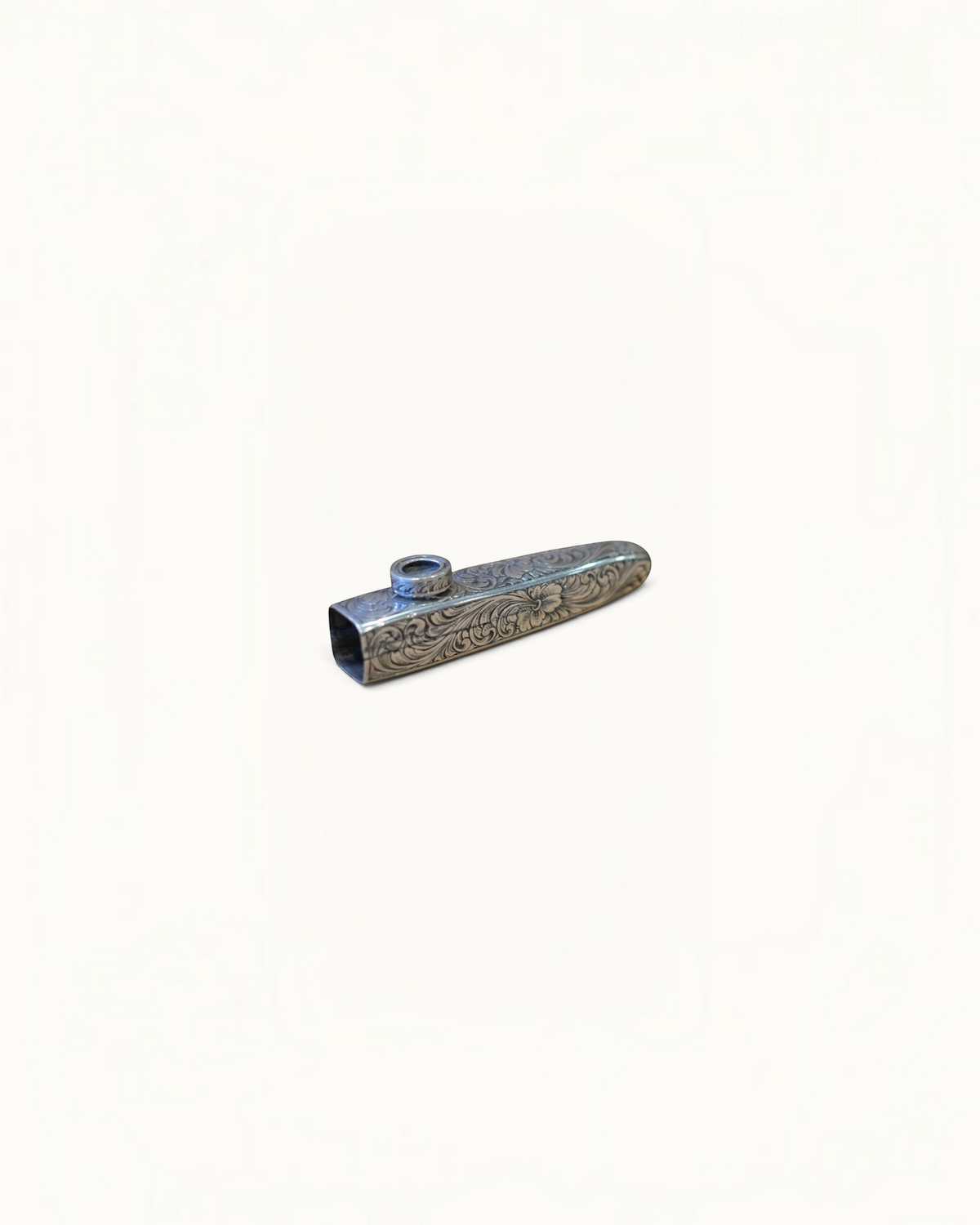 Sterling Silver Kazoo & Harp — by Laddan Ledbetter Laddan Ledbetter