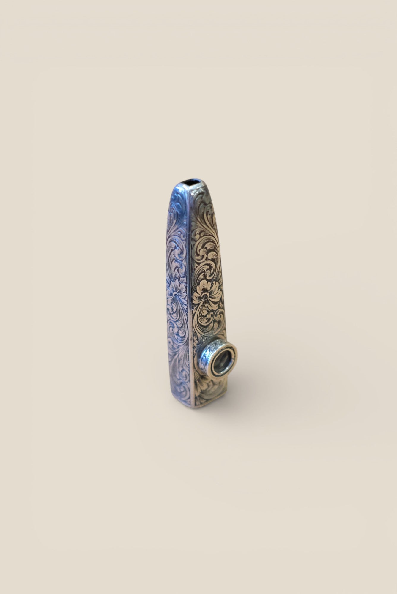 Sterling Silver Kazoo & Harp — by Laddan Ledbetter Laddan Ledbetter