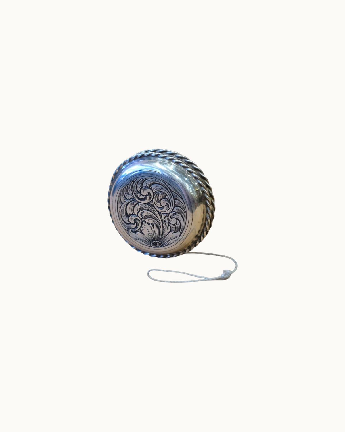 Sterling Silver Toy Set (Yo-Yo & Spinning Top) — by Laddan Ledbetter Laddan Ledbetter