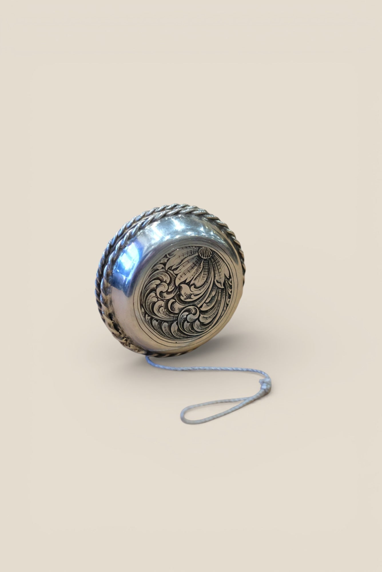 Sterling Silver Toy Set (Yo-Yo & Spinning Top) — by Laddan Ledbetter Laddan Ledbetter