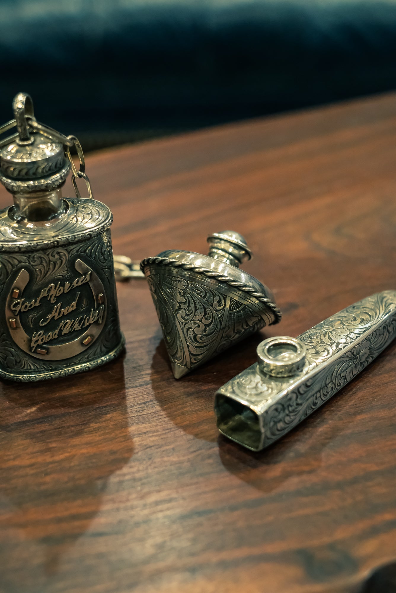 Sterling Silver Toy Set (Yo-Yo & Spinning Top) — by Laddan Ledbetter