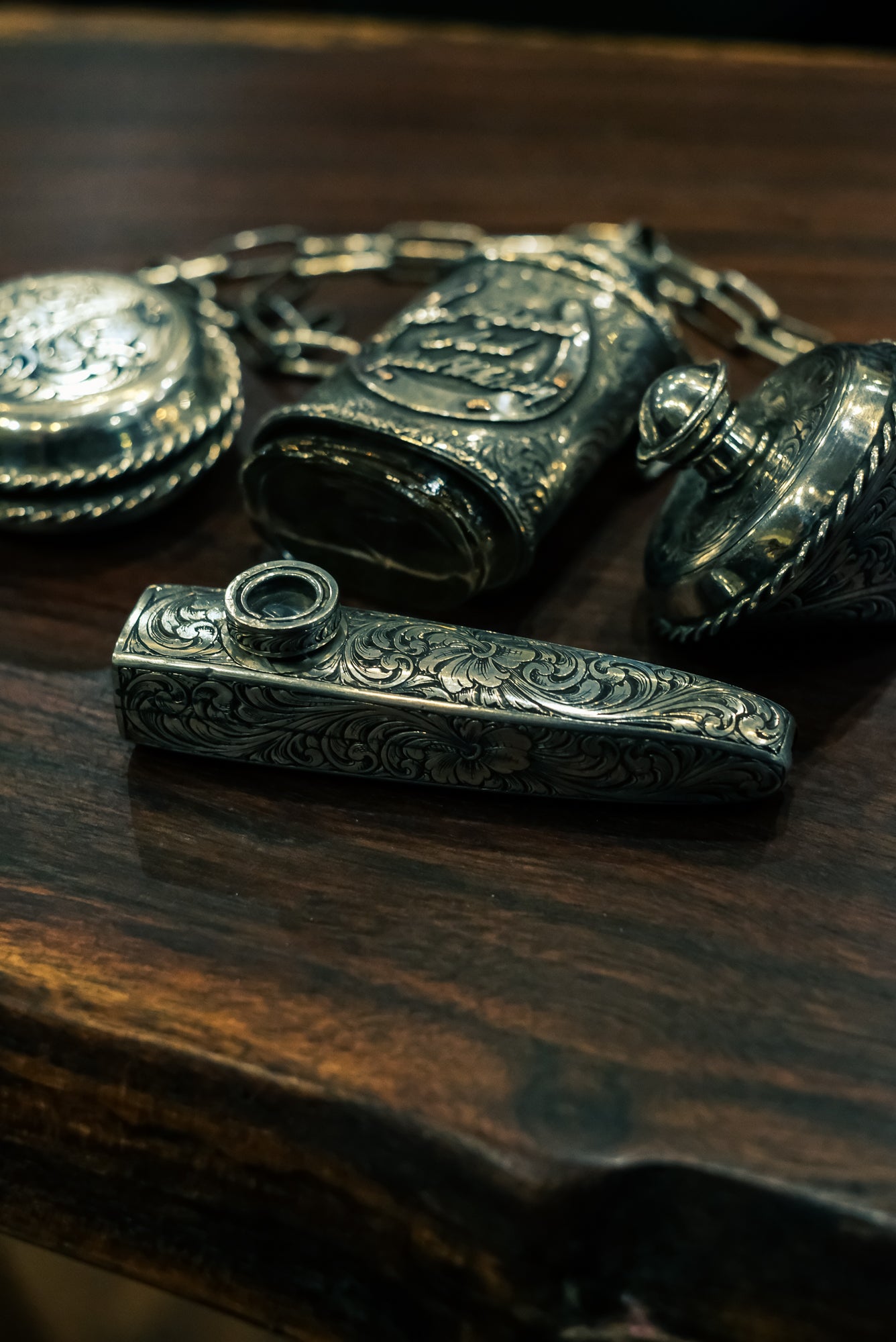 Sterling Silver Kazoo & Harp — by Laddan Ledbetter