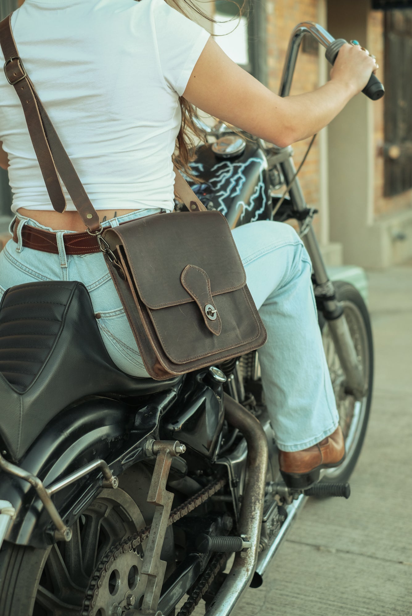 Bell & Oak Colt Bag by C.W. Wilkinson at Wilkinson’s Fine Goods