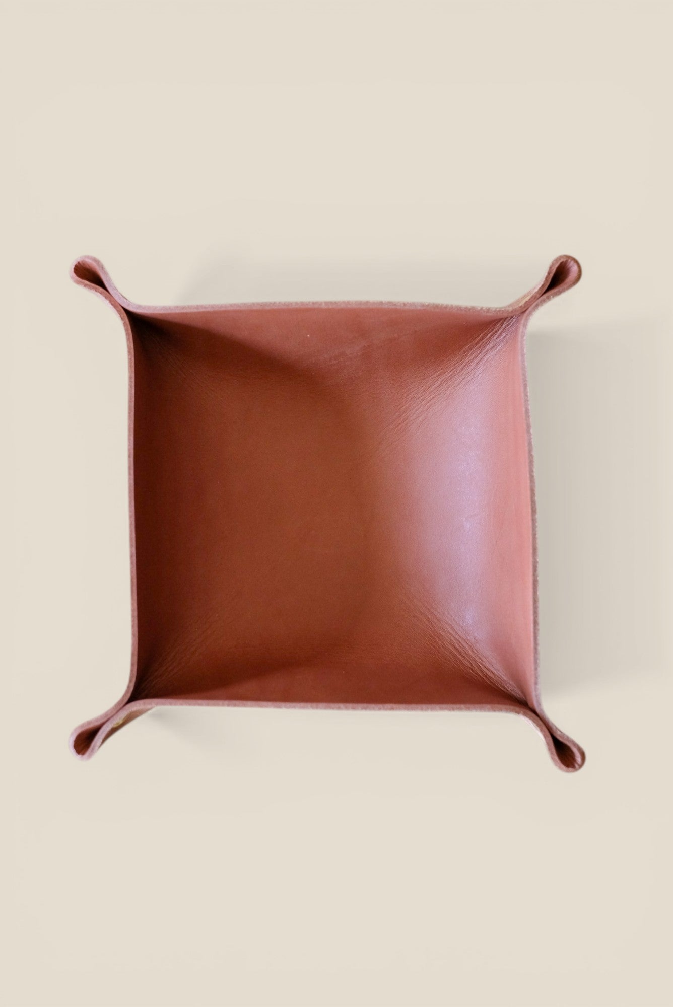 Riveted Leather Trays Bell & Oak