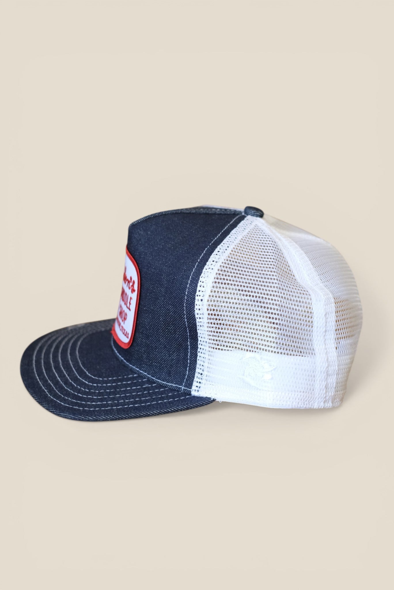Weldon's Hat - Denim Mesh