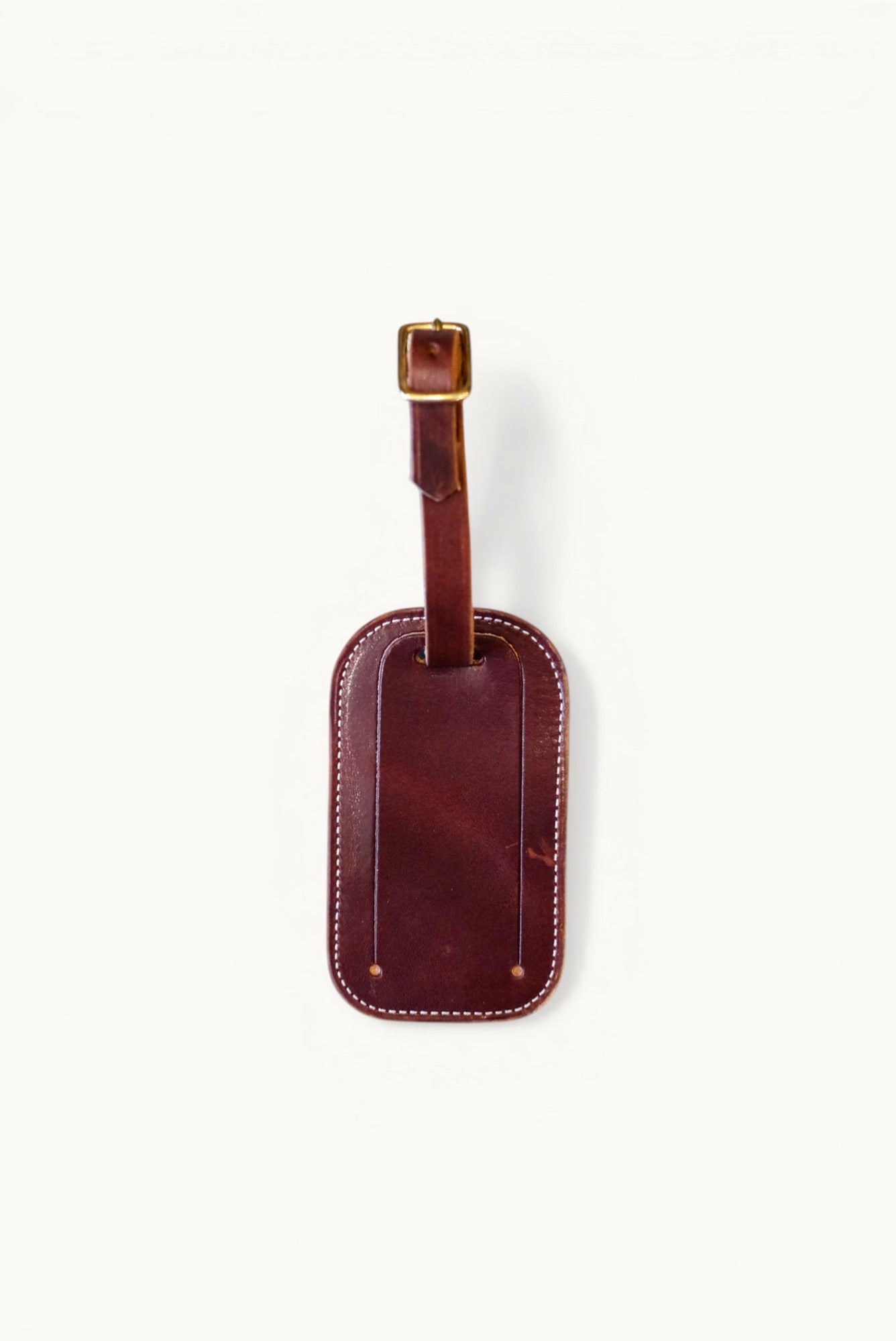 Leather Luggage Tag Bell & Oak