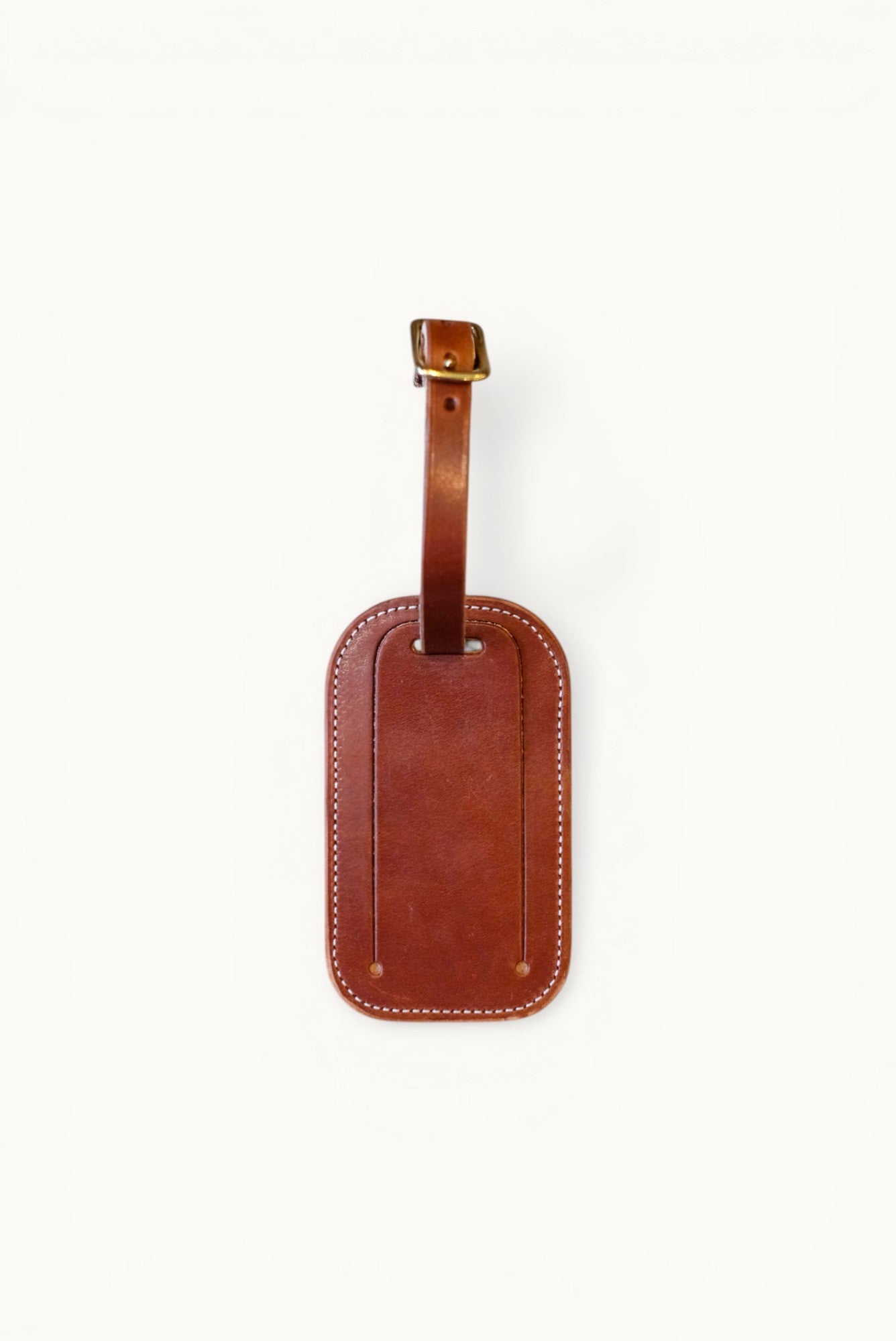 Leather Luggage Tag Bell & Oak