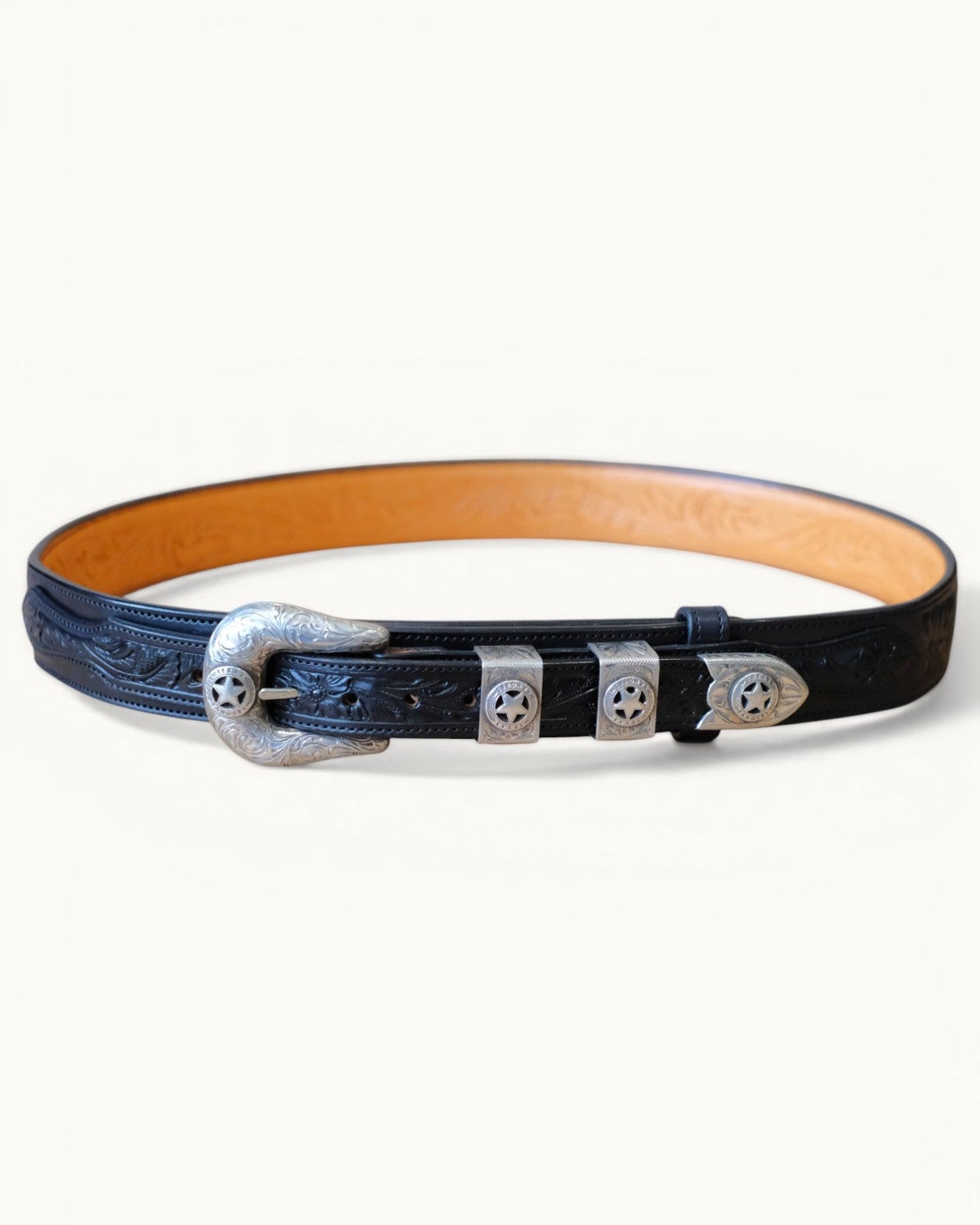 Custom Hand Tooled Ranger Belt