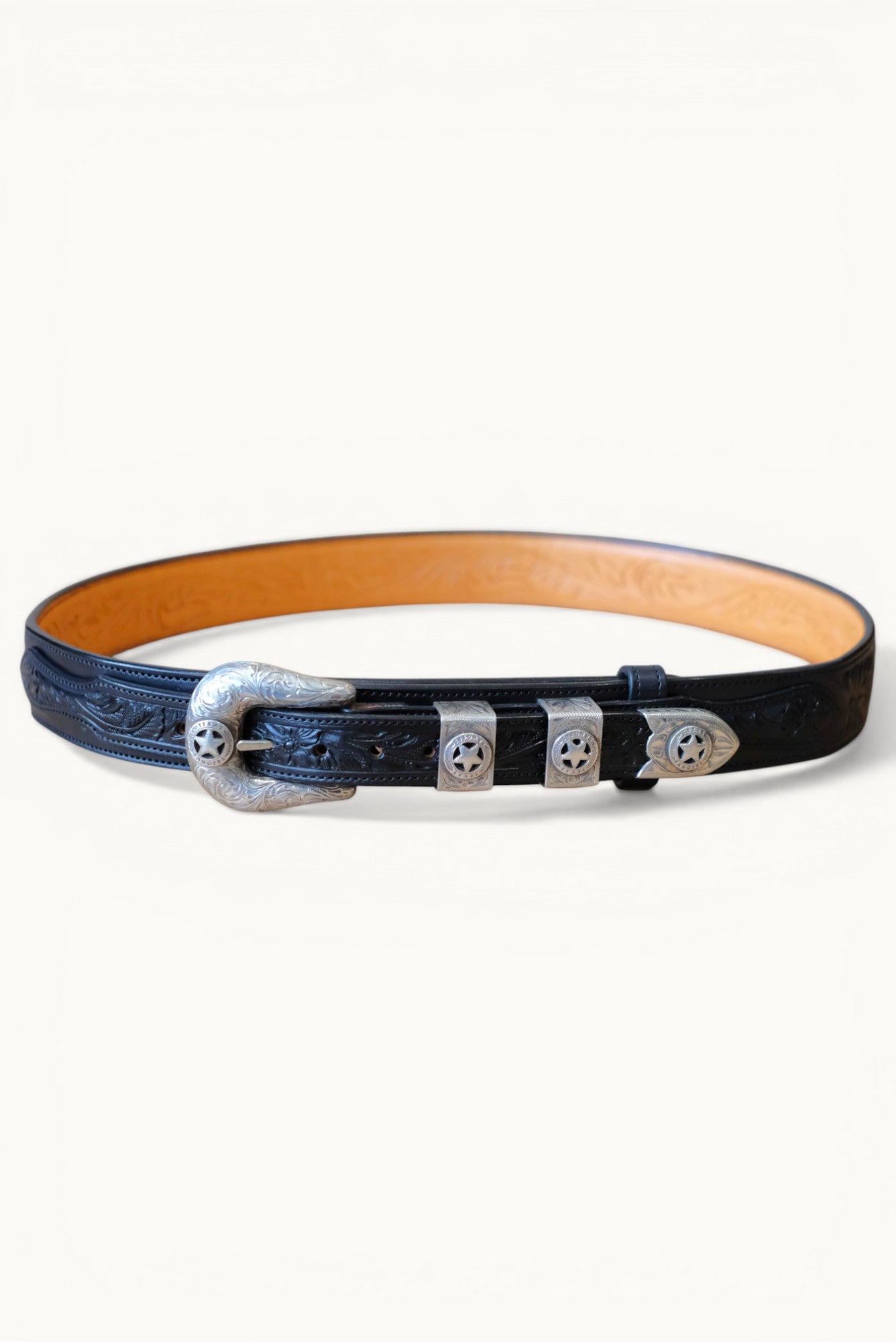 Custom Hand Tooled Ranger Belt Wilkinson