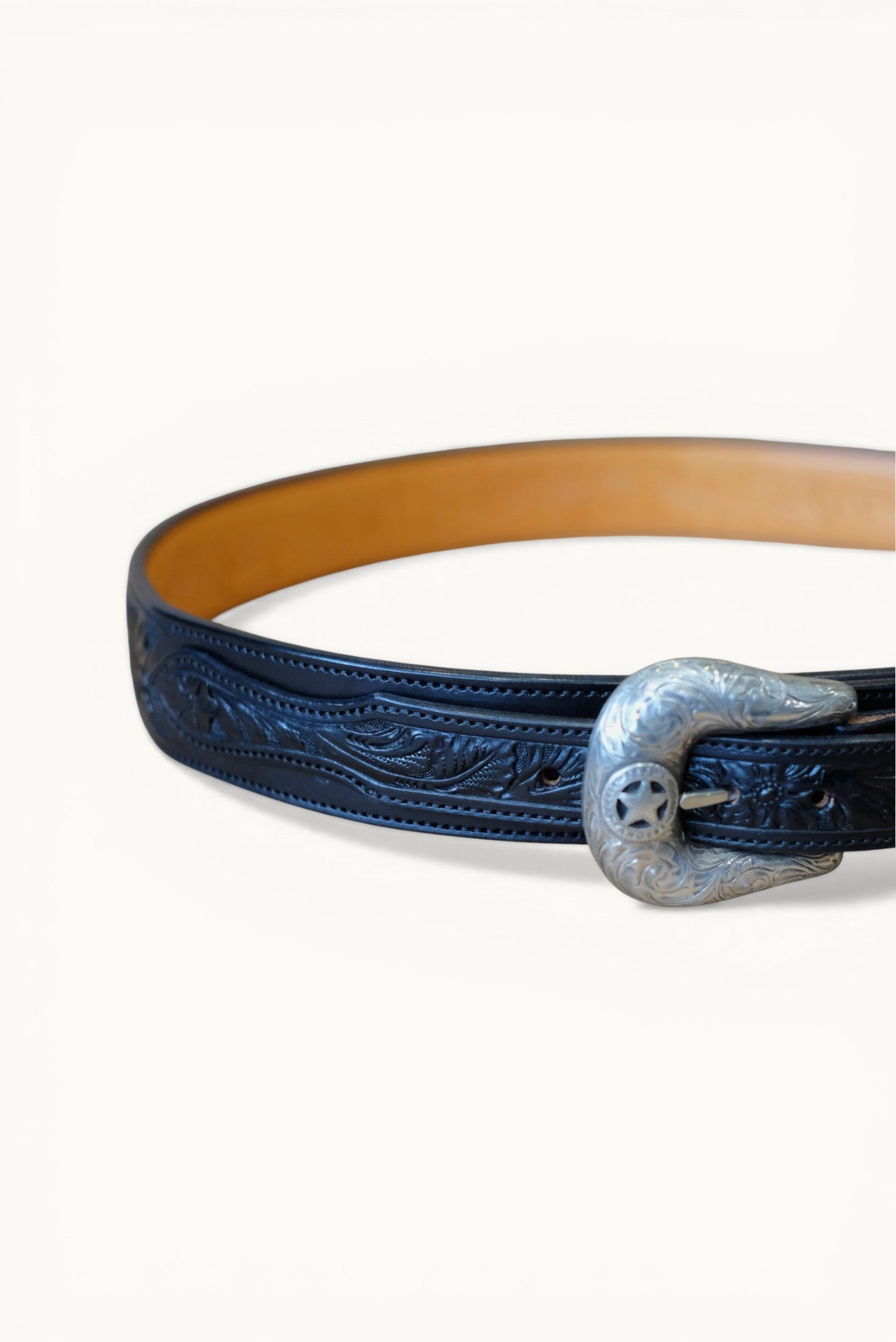 Custom Hand Tooled Ranger Belt