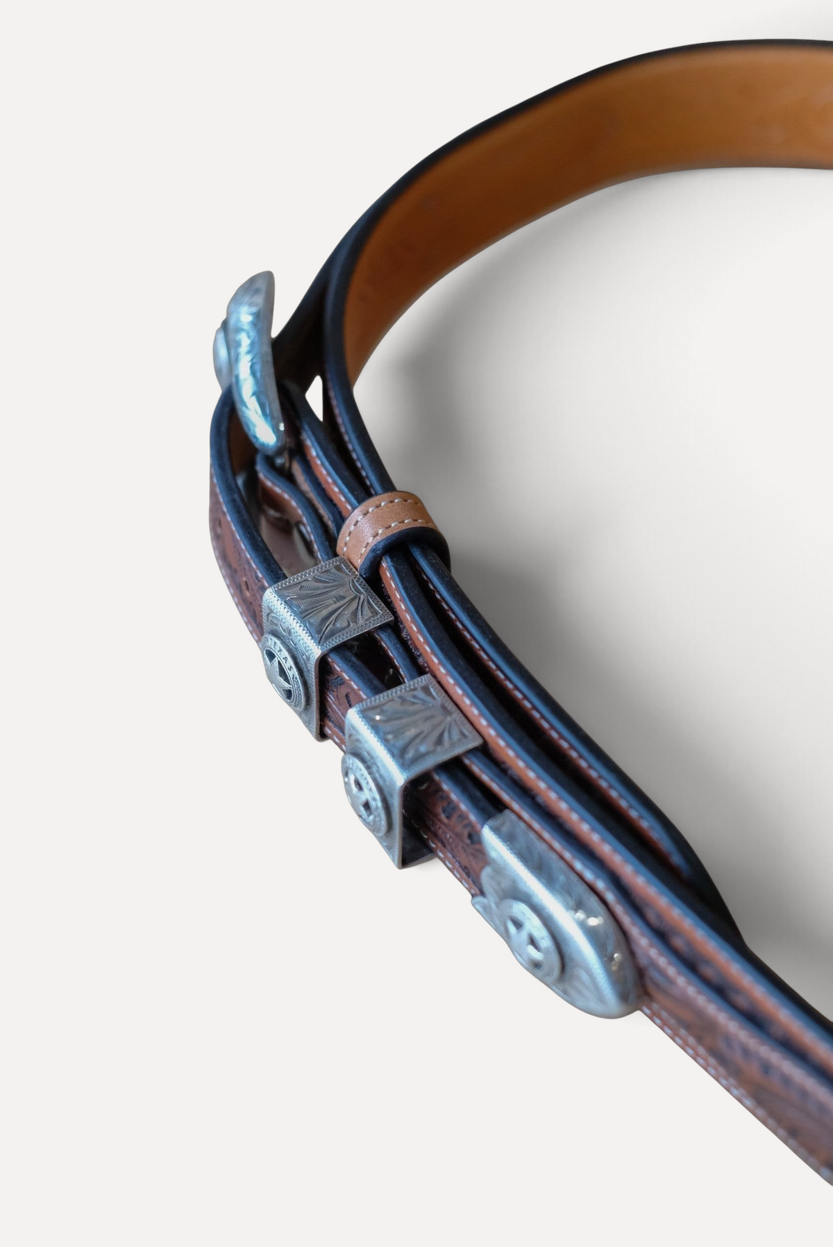 Custom Hand Tooled Ranger Belt Wilkinson